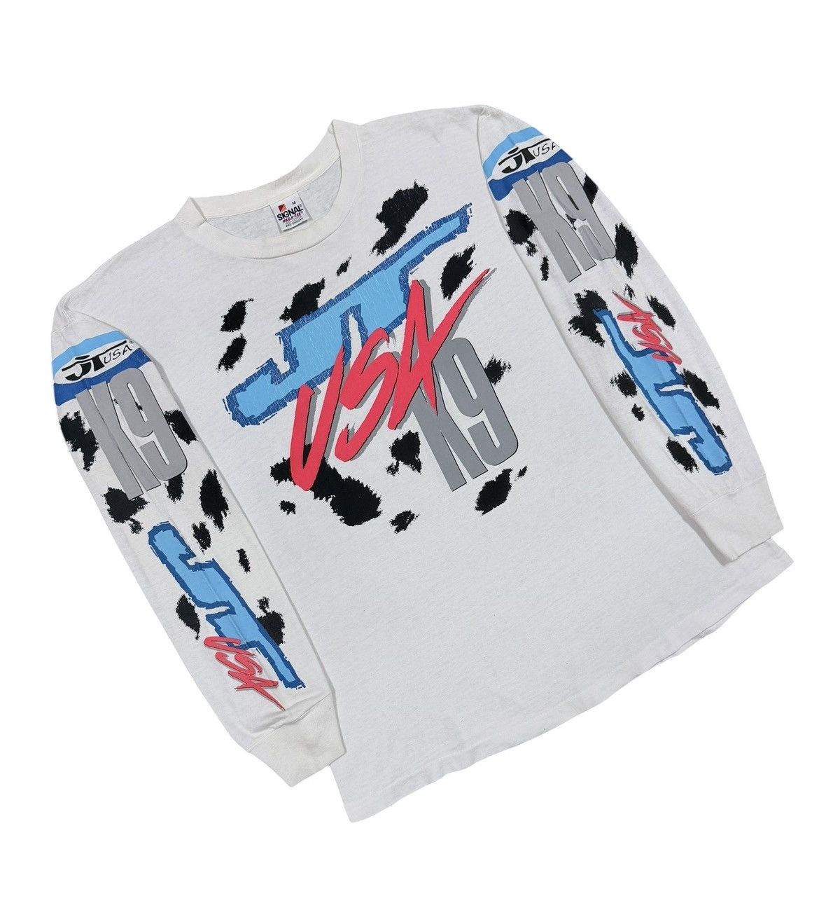 Sports Specialties Vtg🔥90’s JT Racing Usa K9 Printed Longsleeve Shirt Size US M / EU 48-50 / 2 - 7 Thumbnail