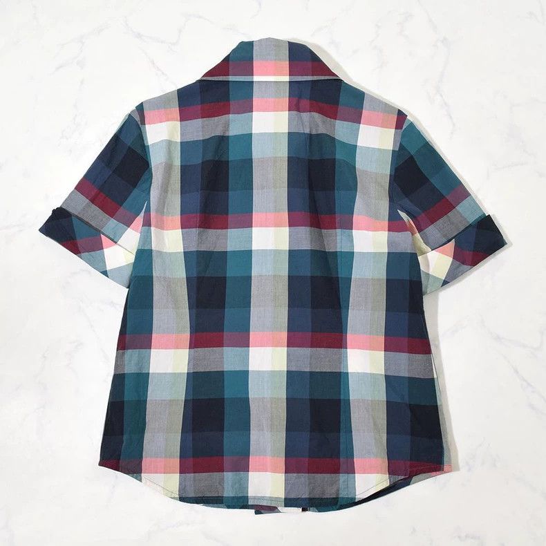Vivienne Westwood Vivienne Westwood Green patchwork shirt Size M / US 6-8 / IT 42-44 - 2 Thumbnail