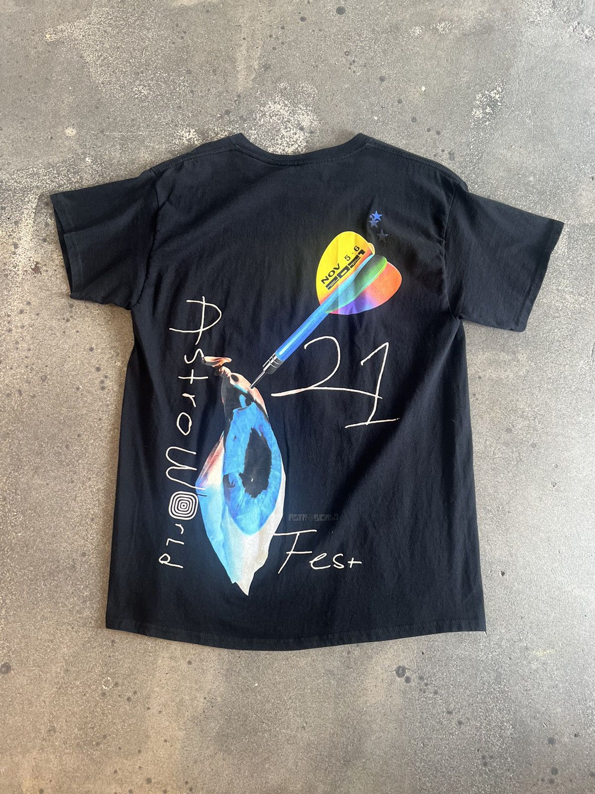 Travis Scott Travis Scott Astroworld festival tee Size US M / EU 48-50 / 2 - 3 Thumbnail