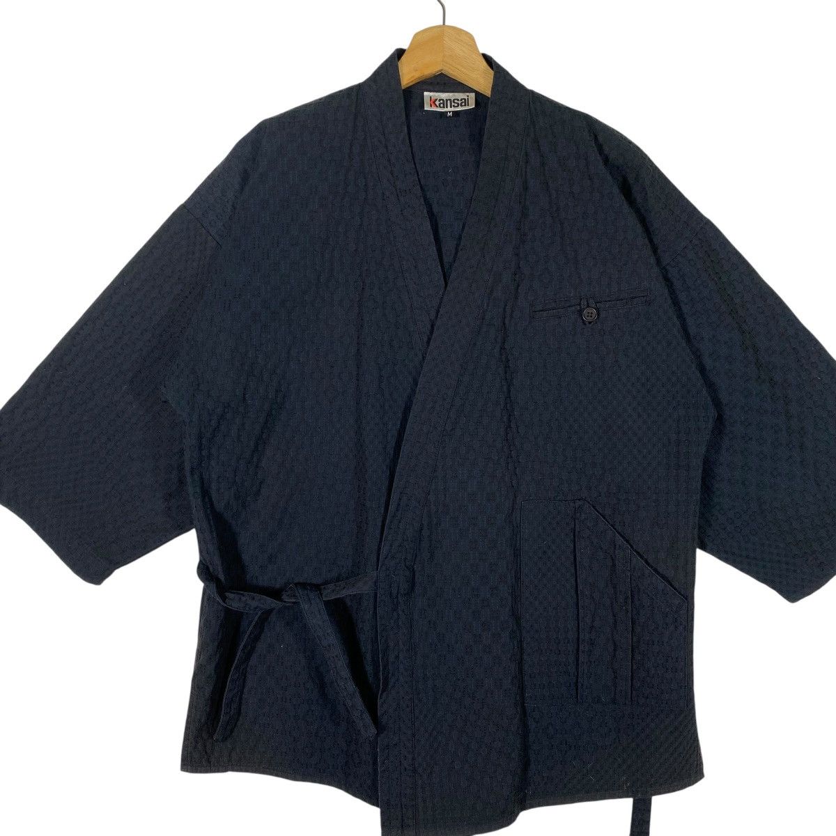 Kansai Yamamoto Vintage Kansai Japanese Brand Kimono M Size Black Colour Size US M / EU 48-50 / 2 - 4 Thumbnail