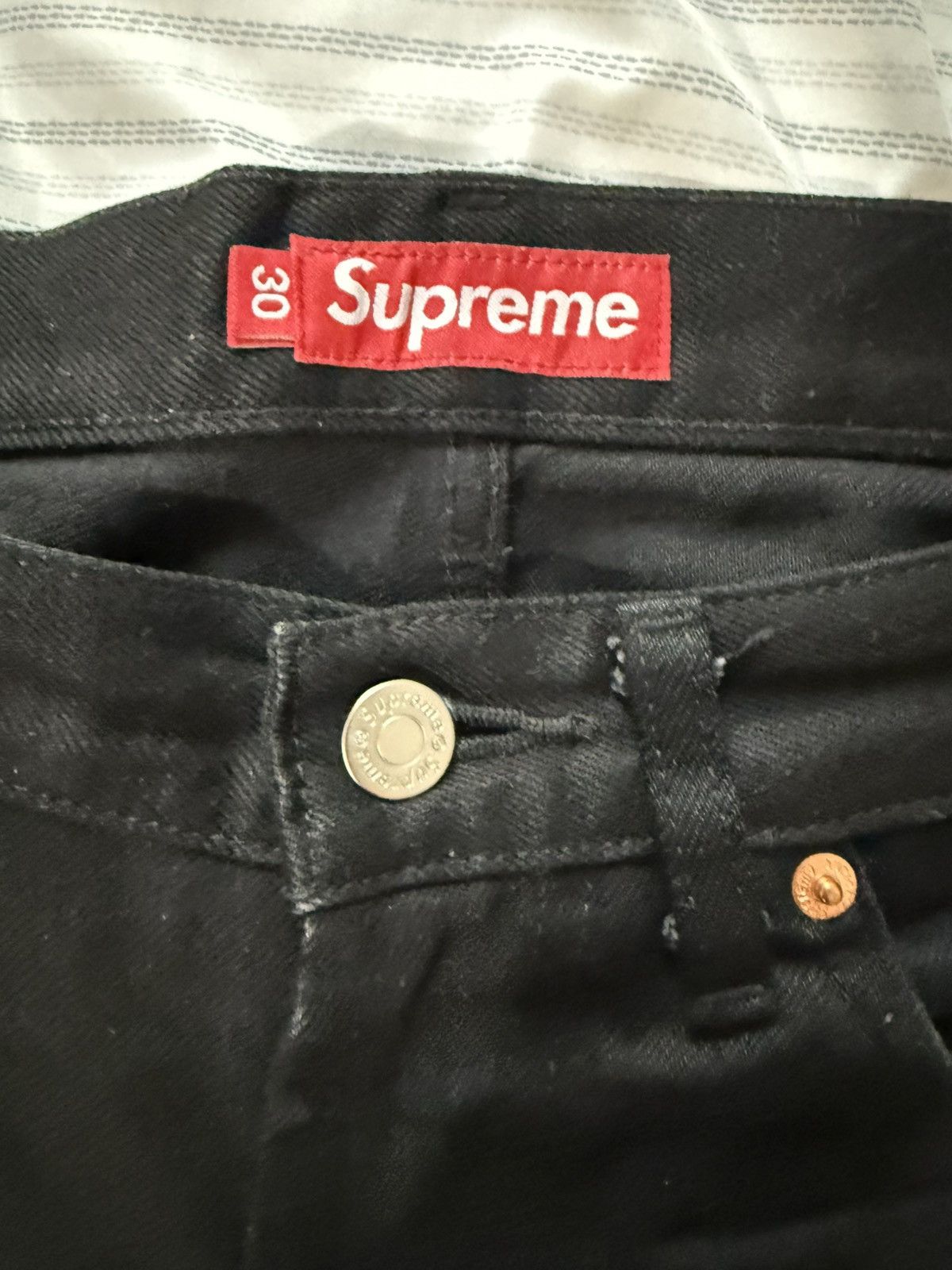 Supreme Japanese Selvedge Denim Size US 30 / EU 46 - 3 Thumbnail