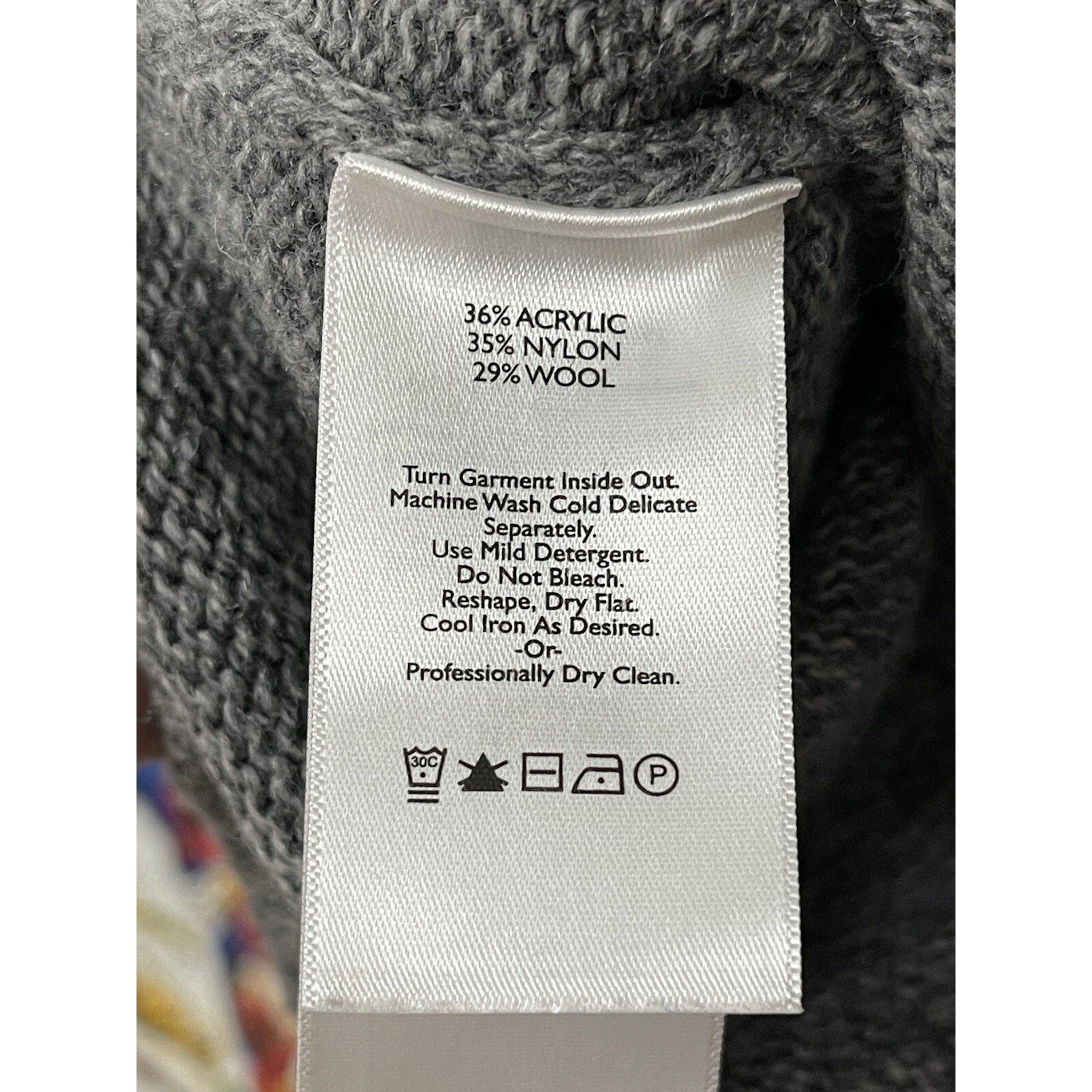 Eddie Bauer VTG Y2K 90S EDDIE BAUER WOOL KNIT NORDIC SNOWFLAKE SWEATER G Size US L / EU 52-54 / 3 - 4 Thumbnail