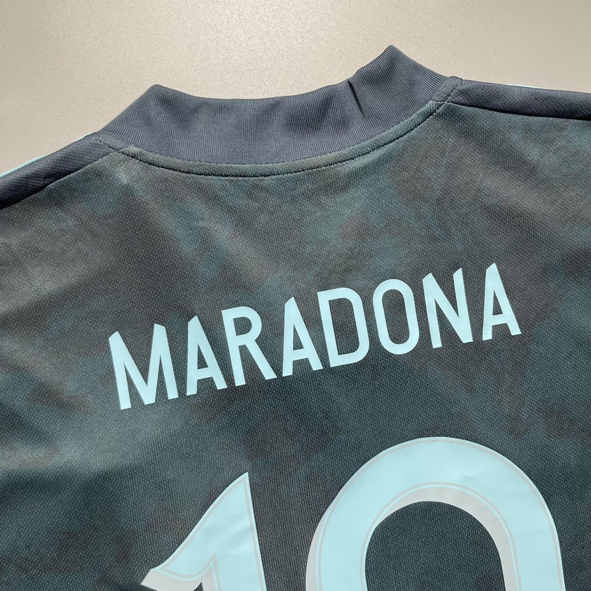 Adidas × Vintage ARGENTINA ADIDAS 2019/2020 FOOTBALL AWAY JERSEY #10 MARADONA Size US XL / EU 56 / 4 - 10 Thumbnail