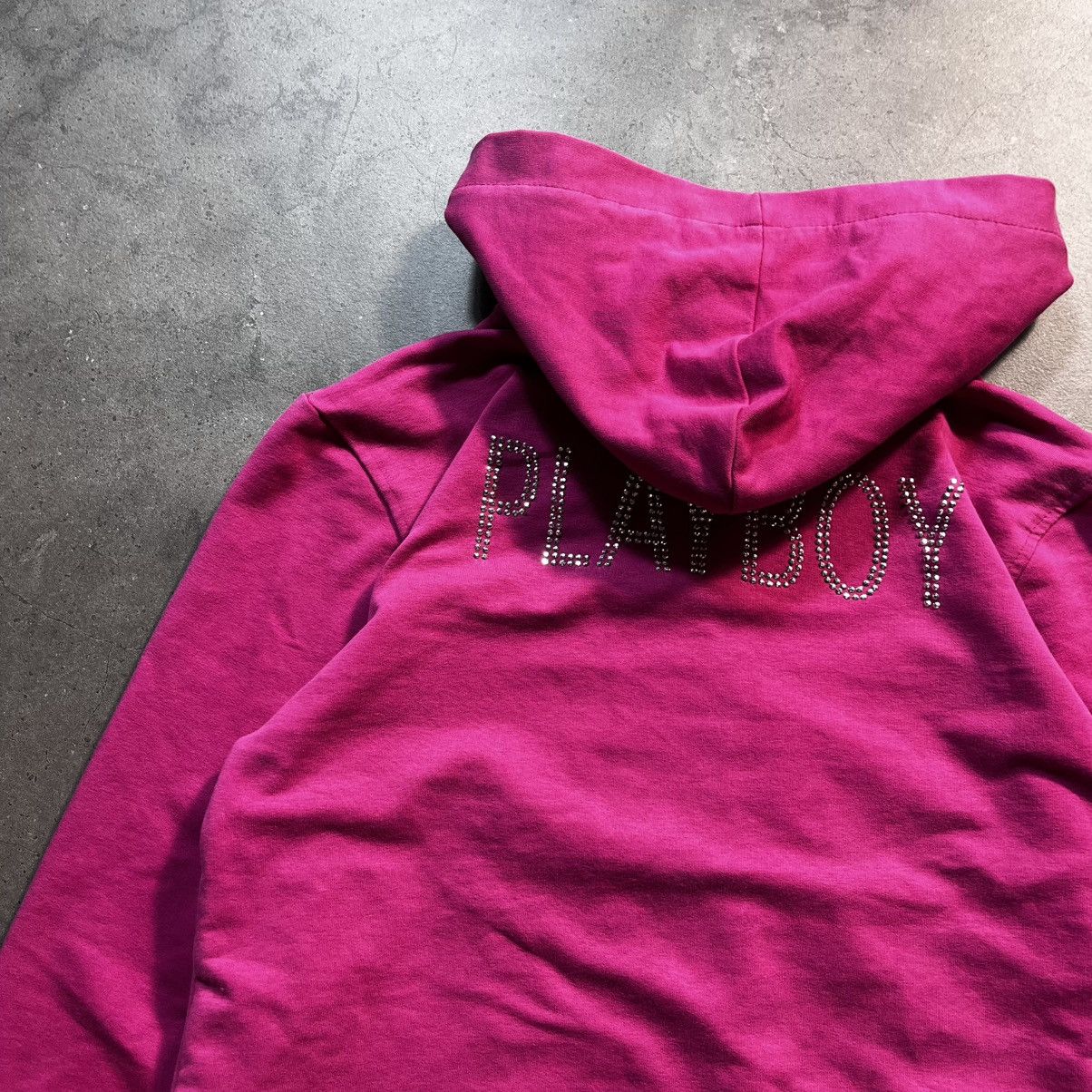 Playboy Vintage Y2K 2000s Playboy Bunny Big Logo Zip Hoodie Womens Size US S / EU 44-46 / 1 - 10 Thumbnail