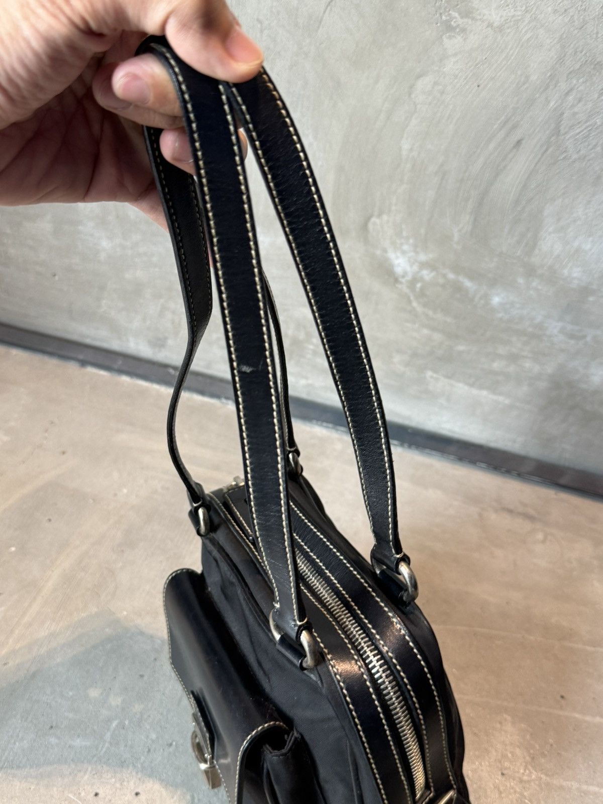 Prada Prada - Vintage - Mini Handbag - (RARE) Size ONE SIZE - 8 Thumbnail