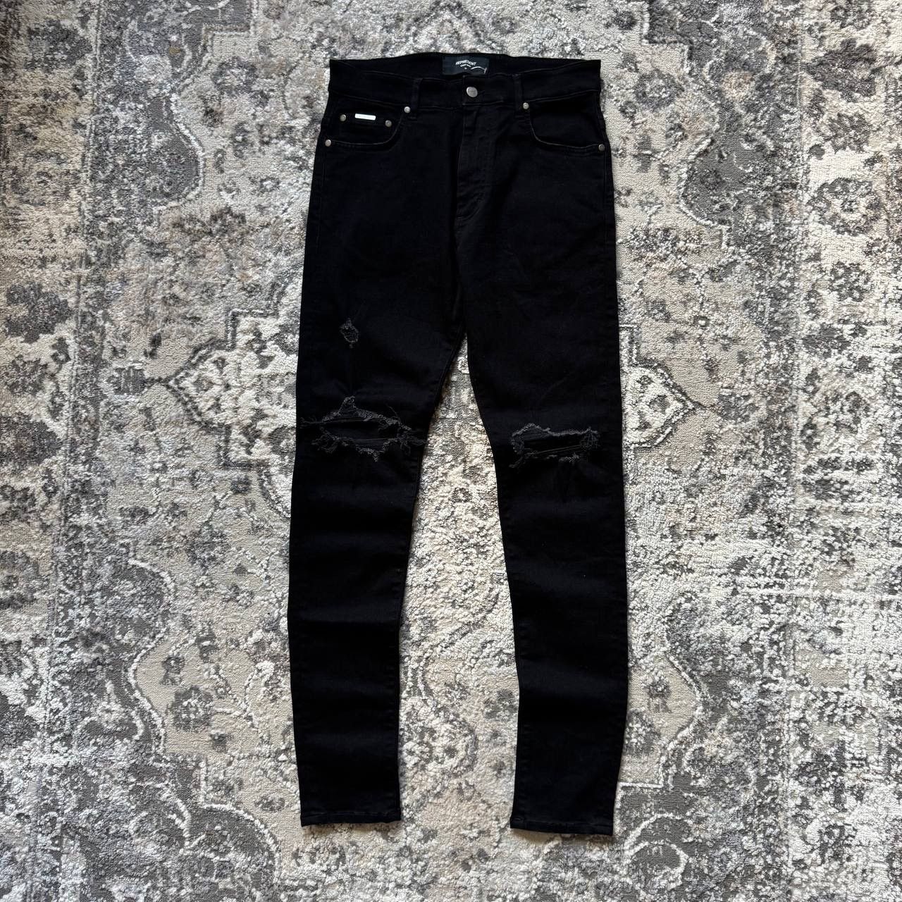 Represent Clo. Represent Destroyer Distressed Slim Fit Denim Jeans Size US 32 / EU 48 - 1 Thumbnail
