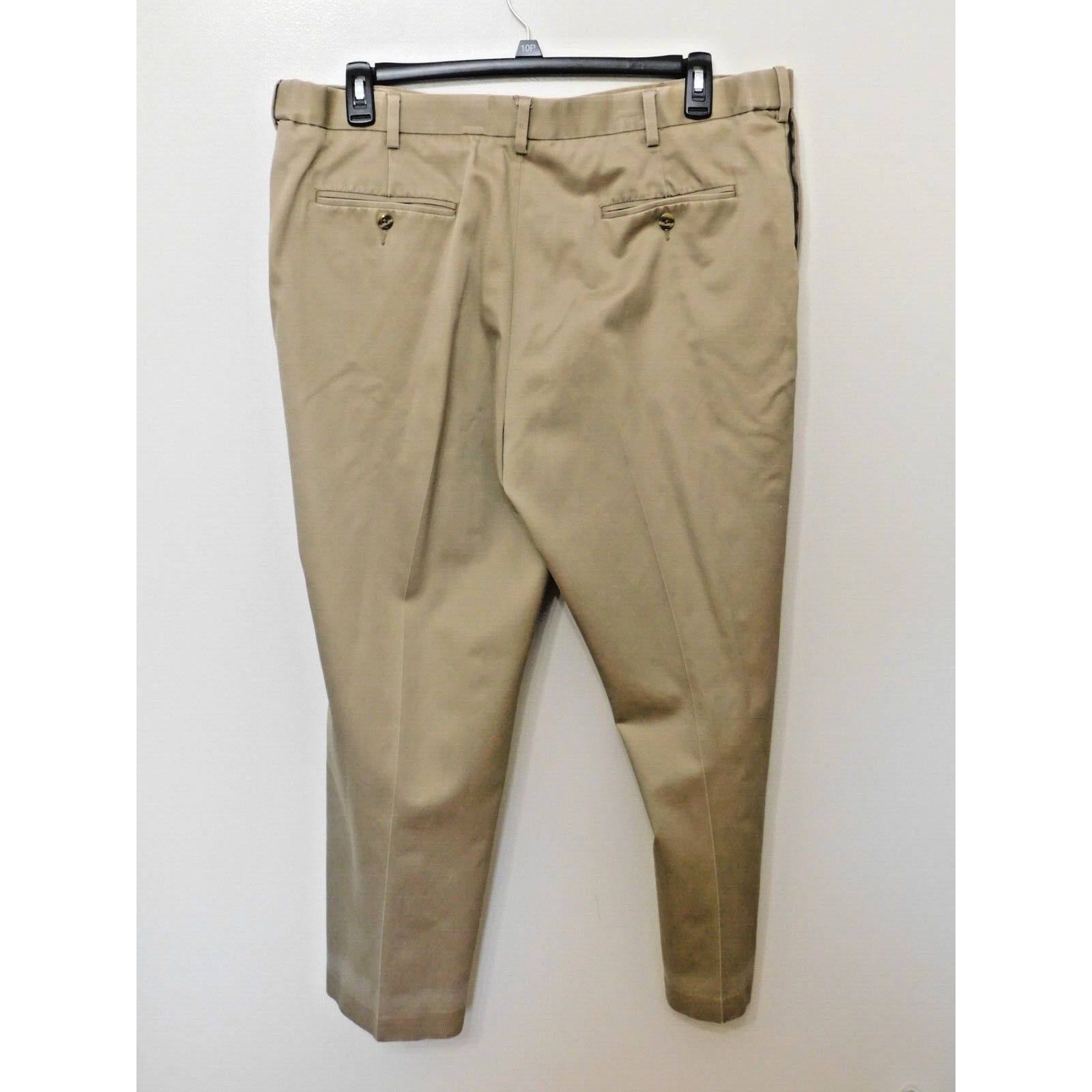 Perry Ellis 2- Perry Ellis Portfolio Tan Flex Flat Front Pants - 40x29 Size US 40 / EU 56 - 2 Thumbnail