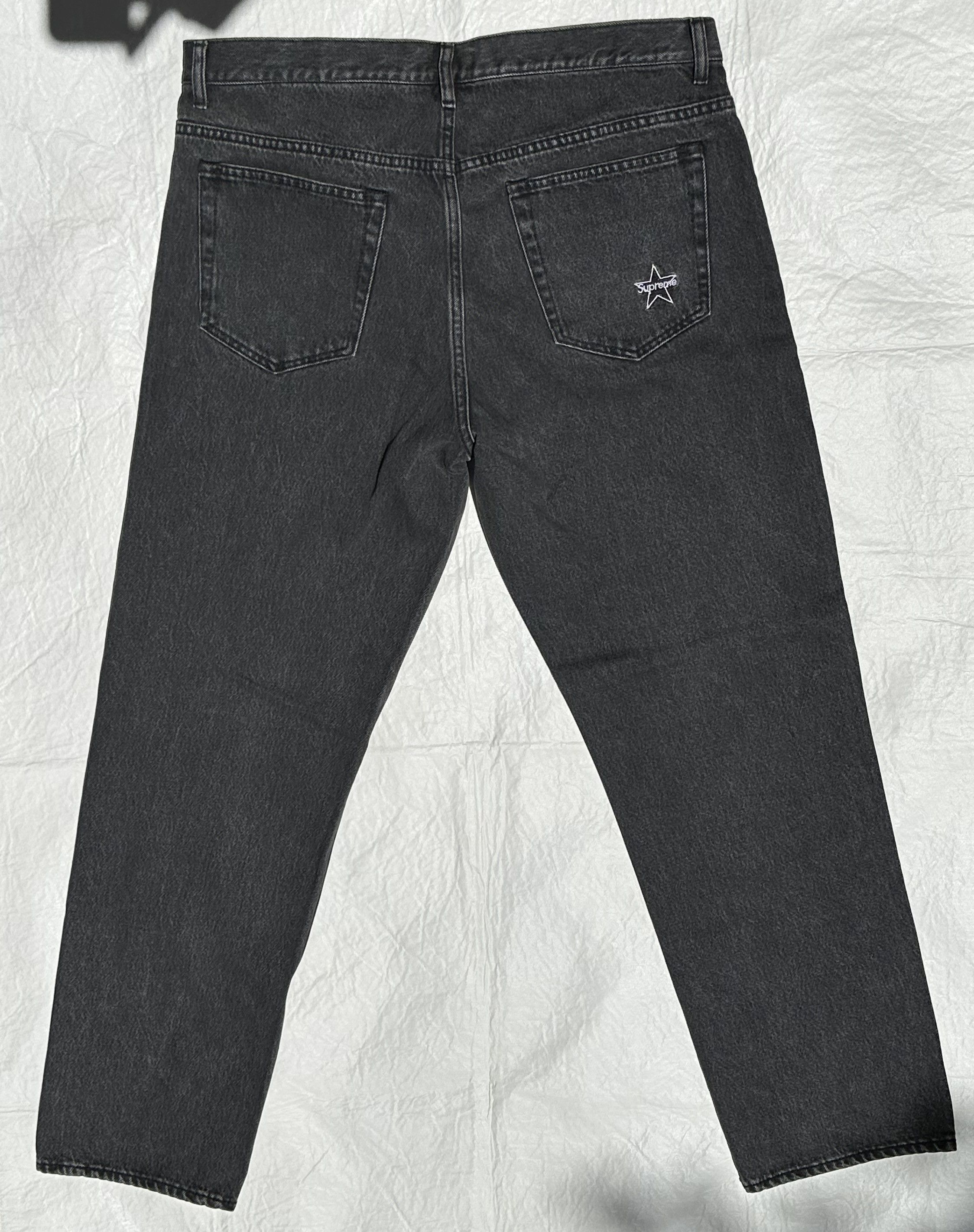 Supreme Regular Jean レギュラージーンズ ブラック Supreme Archive Denim Jacquard Regular Jean - HYPE Timothy