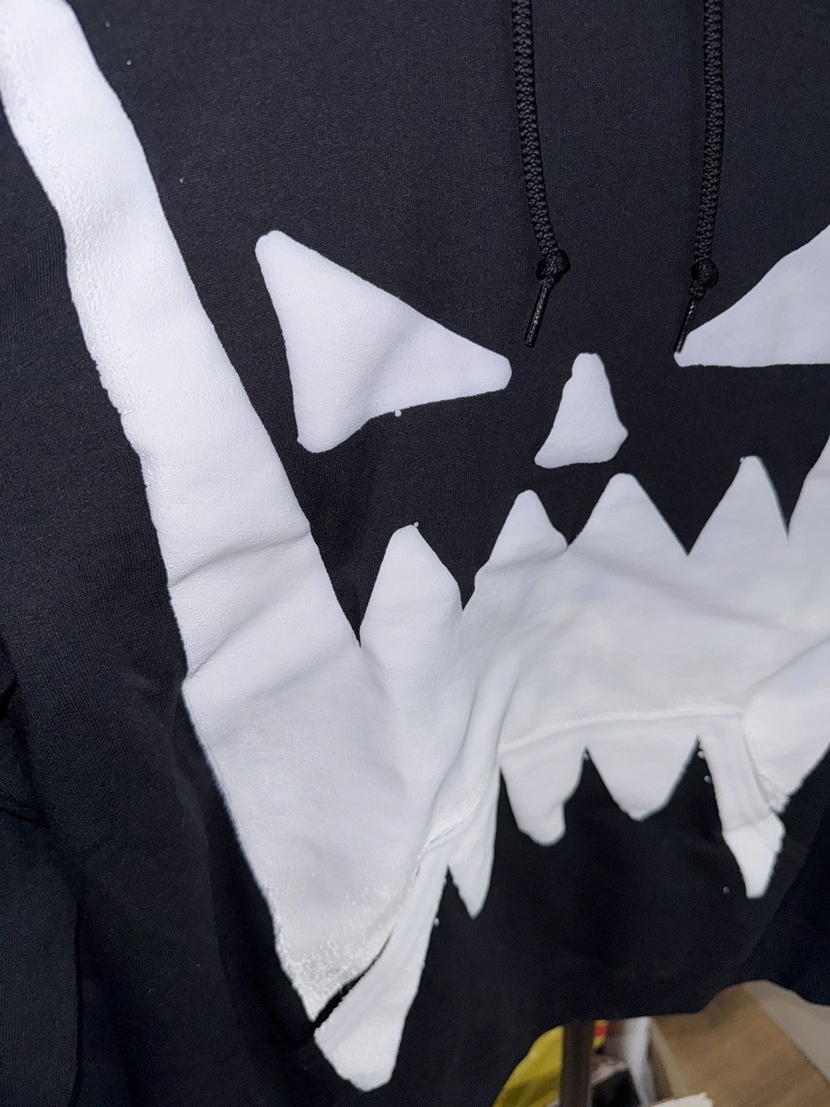 Asspizza Asspizza Puff Print Face Hoodie Black 2022 Size US M / EU 48-50 / 2 - 5 Thumbnail