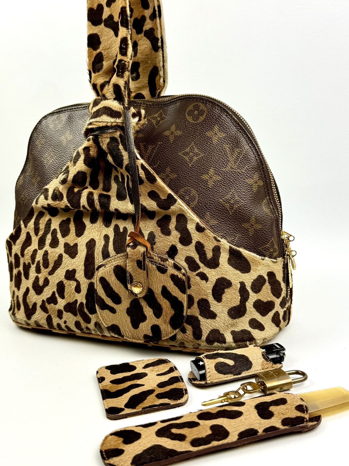 Louis Vuitton Louis Vuitton - Alaïa - 1996 - LaCentenaire - Leopard - Alma Size ONE SIZE - 3 Thumbnail