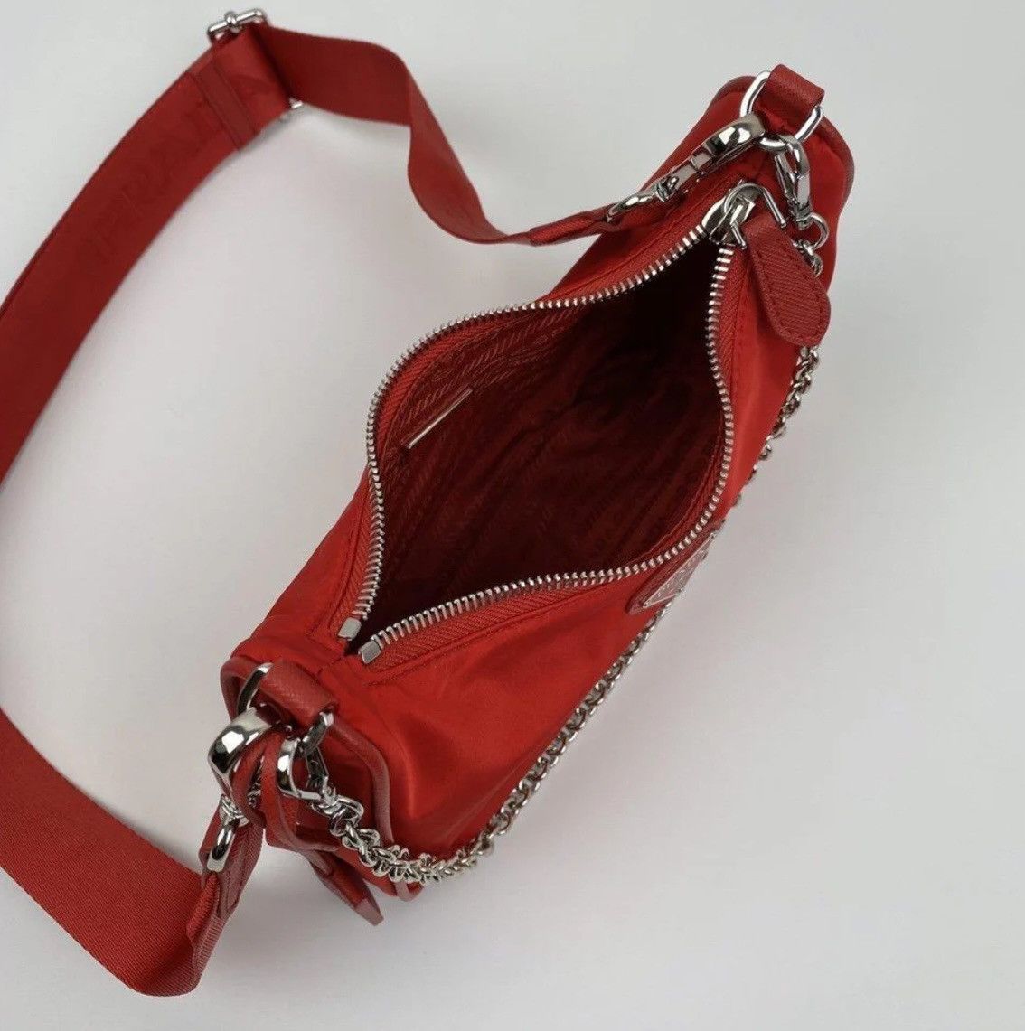 Other Red nylon bag Size ONE SIZE - 3 Thumbnail