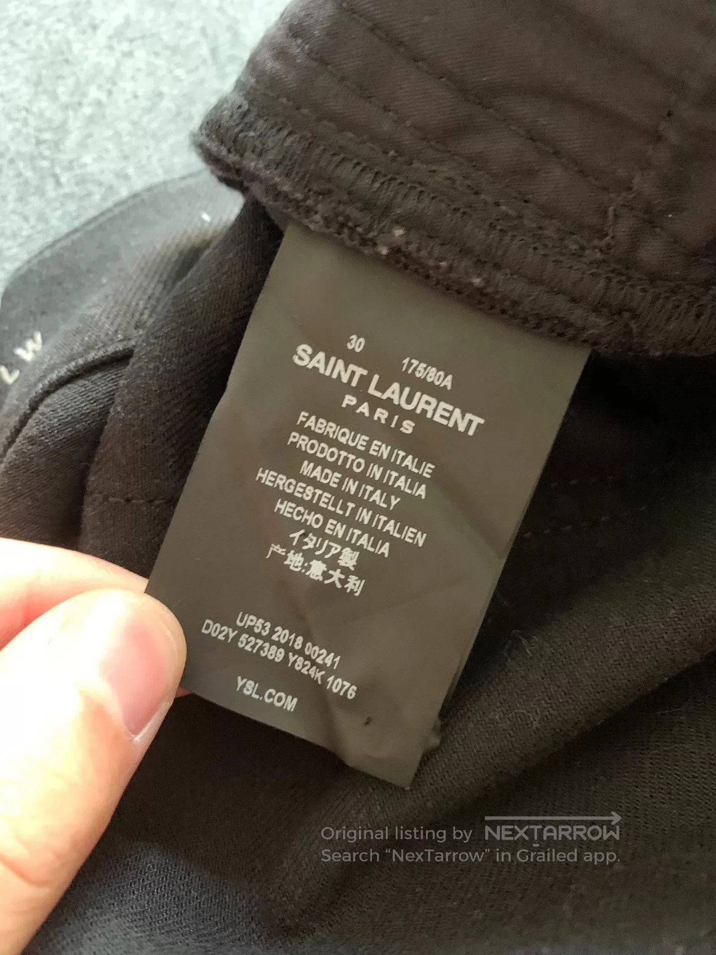 Saint Laurent Paris SAINT LAURENT SLP Washed Jeans. Size US 30 / EU 46 - 6 Thumbnail