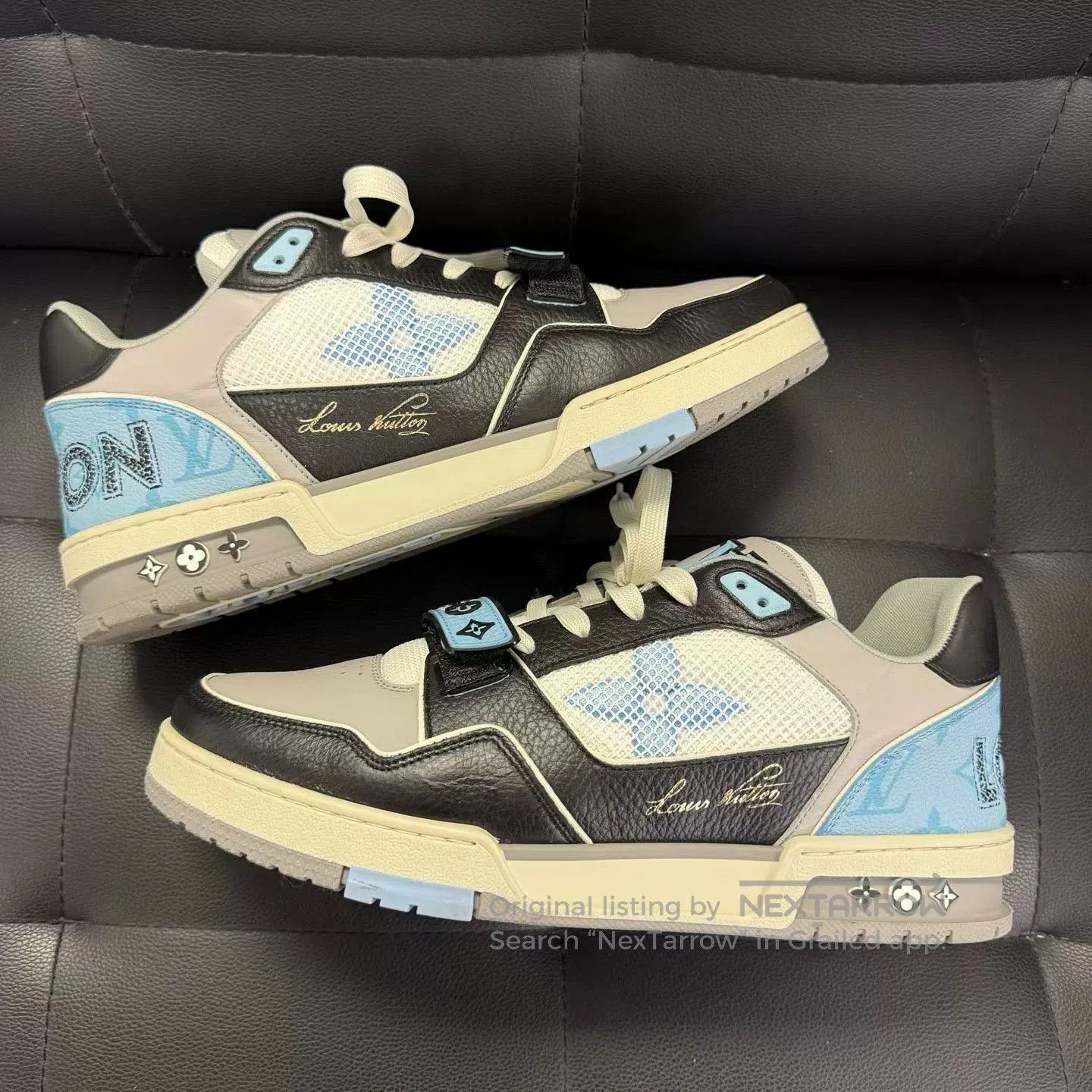 Louis Vuitton Louis Vuitton 2024 Trainer Low Top Sneakers. Size US 9 / EU 42 - 6 Thumbnail