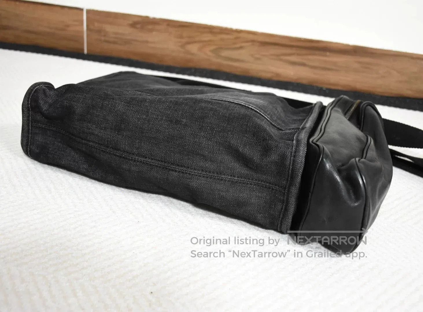 Maison Margiela Maison Margiela Deconstructed Patchwork Messenger Bag. Size ONE SIZE - 8 Thumbnail