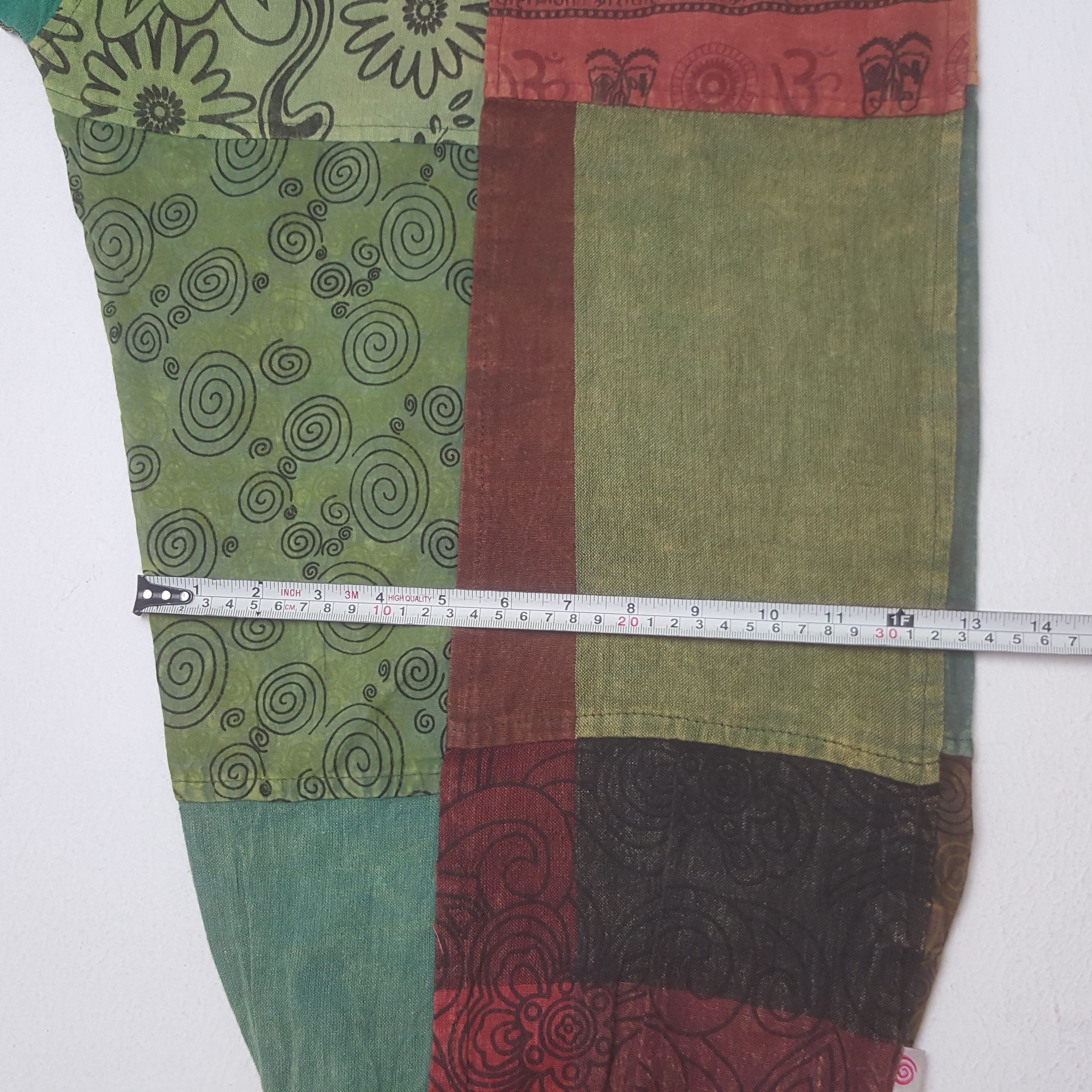 Japanese Brand Vintage Hippie Patches Art Japanese Style Overall Size US 28 / EU 44 - 10 Thumbnail