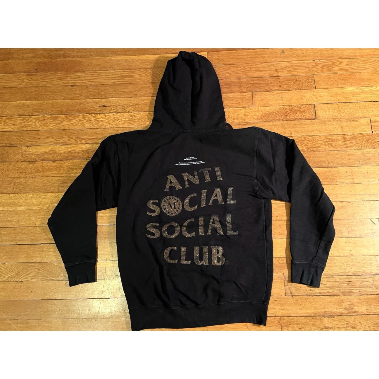 Anti Social Social Club Anti Social Social Club Lobster Hoodie Unisex M Black Martha Stewart Size US M / EU 48-50 / 2 - 5 Thumbnail