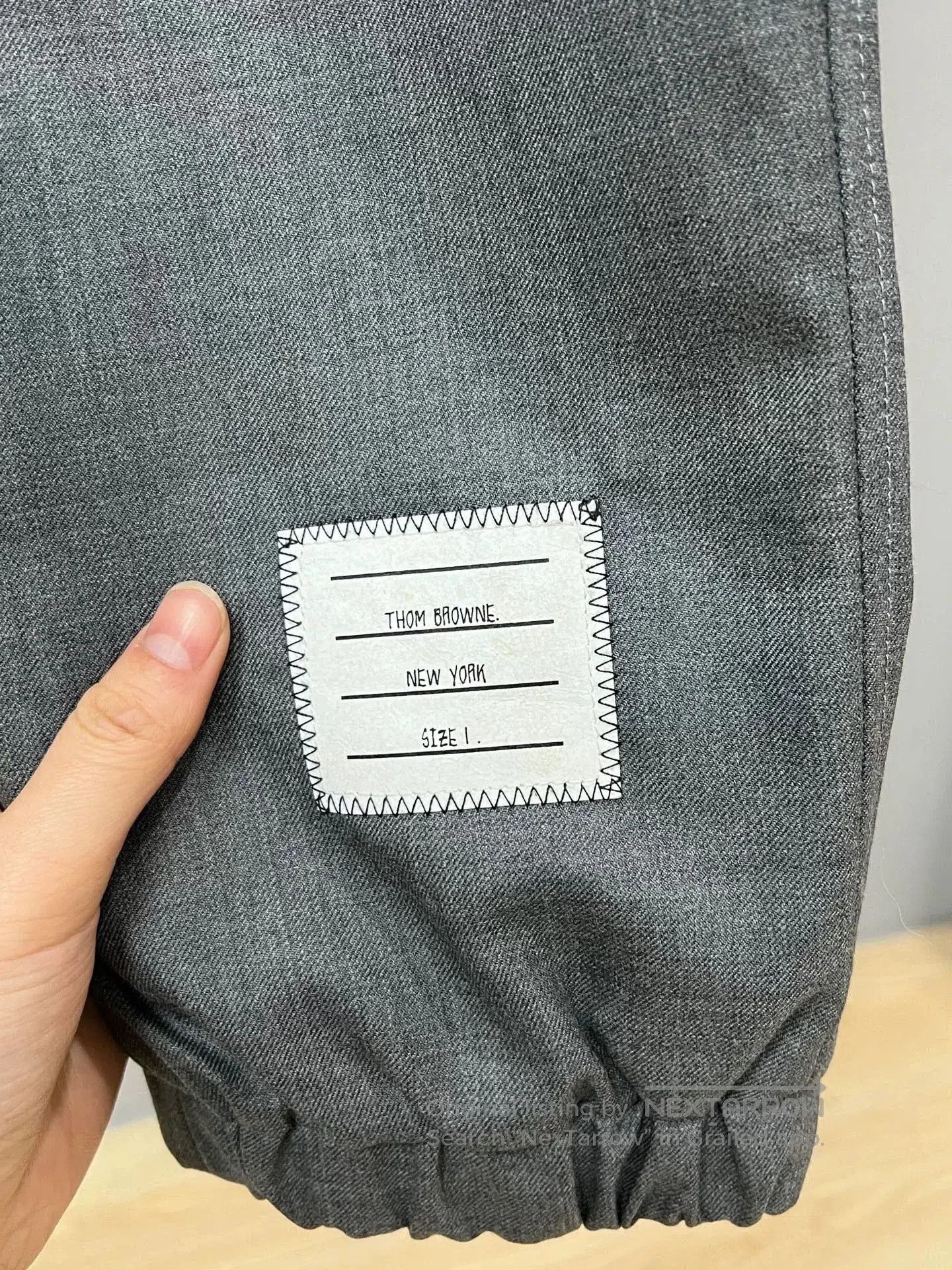 Thom Browne Thom Browne Gray Casual Trousers. Size US 30 / EU 46 - 3 Thumbnail