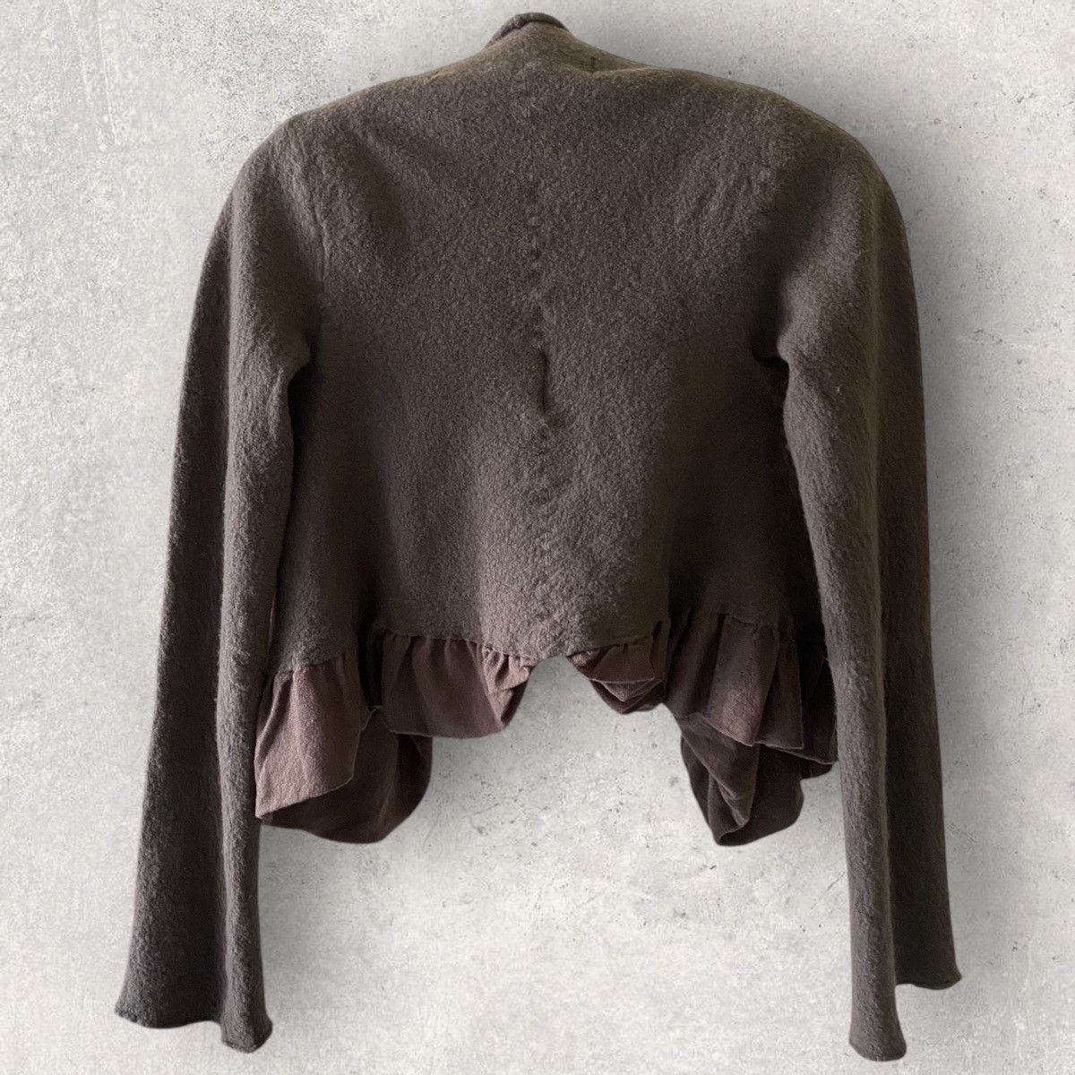 Rick Owens AW06 Dustulator Merino Wool Blend Jacket Size S / US 4 / IT 40 - 4 Thumbnail