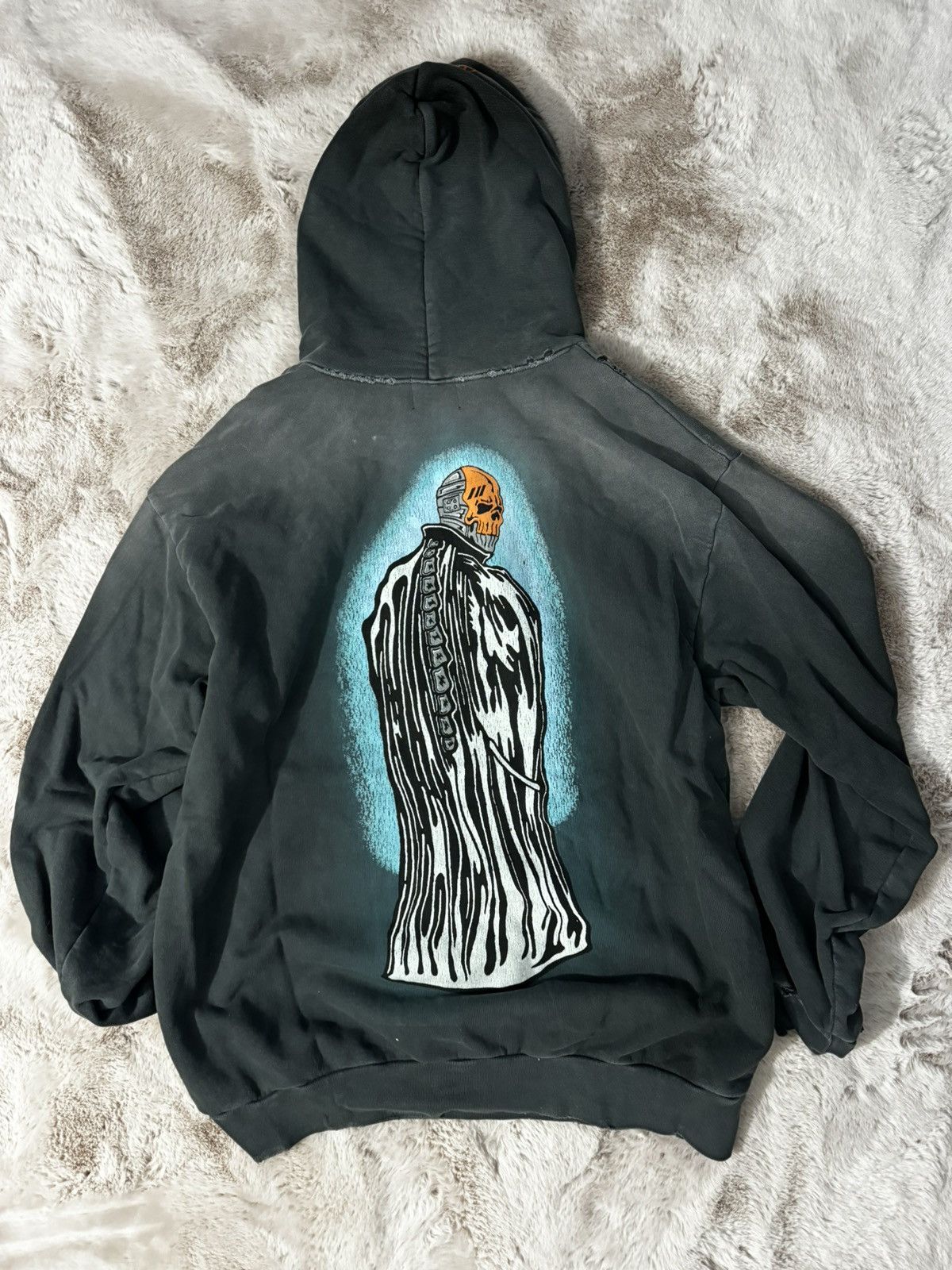 Warren Lotas Warren Lotas Skeleton Hoodie Grailed