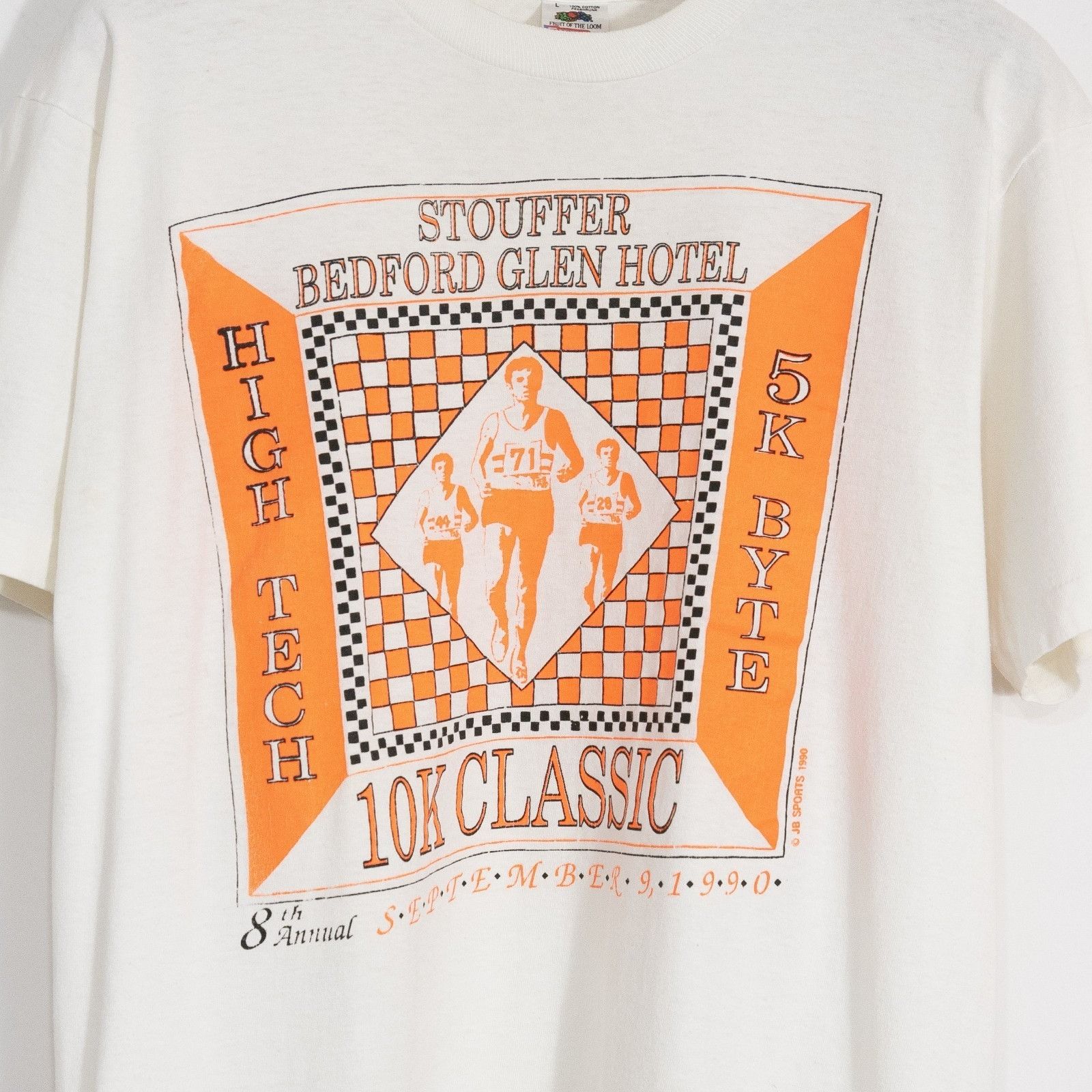 Vintage Vintage 90s Stouffers Bedford Glen Hotel Running Tee Large Size US L / EU 52-54 / 3 - 3 Thumbnail