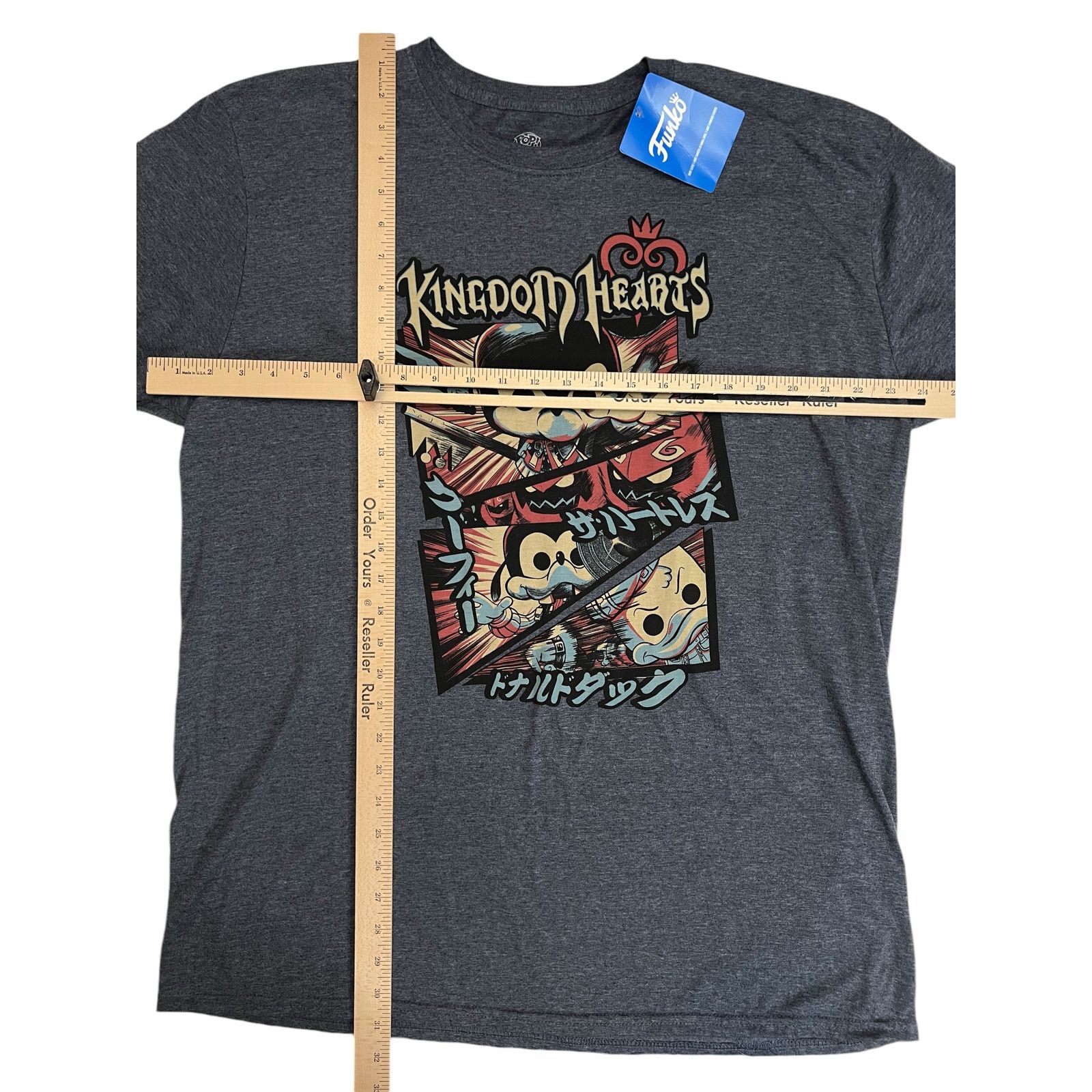Disney Funko Pop! Tees Disney Kingdom Hearts New T-Shirt XL 2018 Size US XL / EU 56 / 4 - 9 Thumbnail