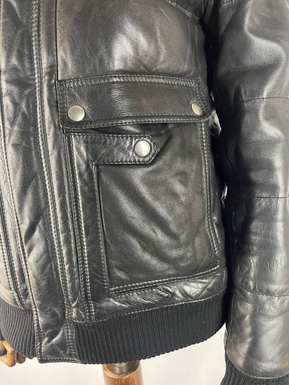 Dior Dior Leather Jacket Black Size US L / EU 52-54 / 3 - 6 Thumbnail