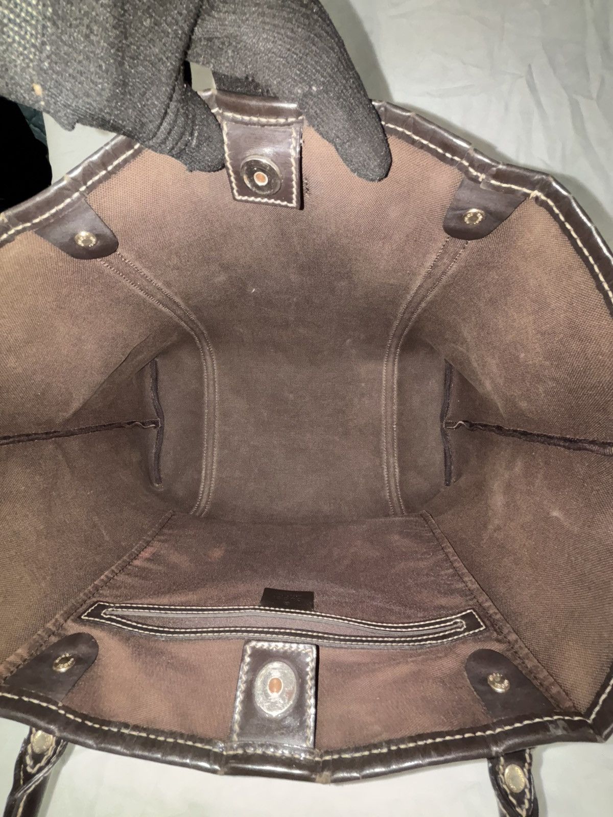 Gucci (very worn) Gucci Tote Bag Size ONE SIZE - 13 Thumbnail