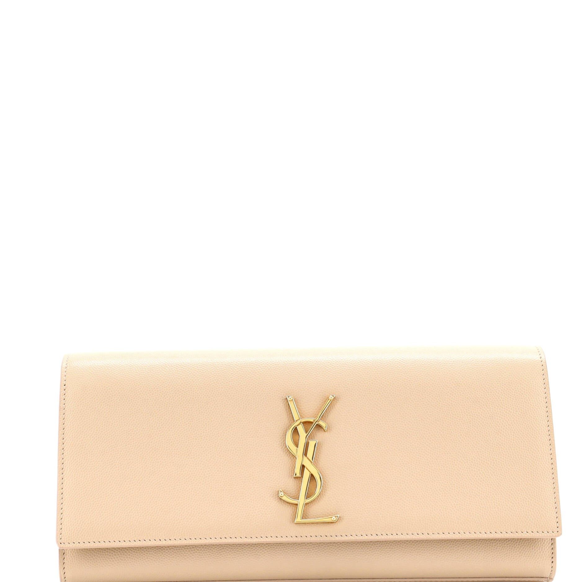 Saint Laurent Paris Classic Monogram Clutch Size ONE SIZE - 1 Thumbnail