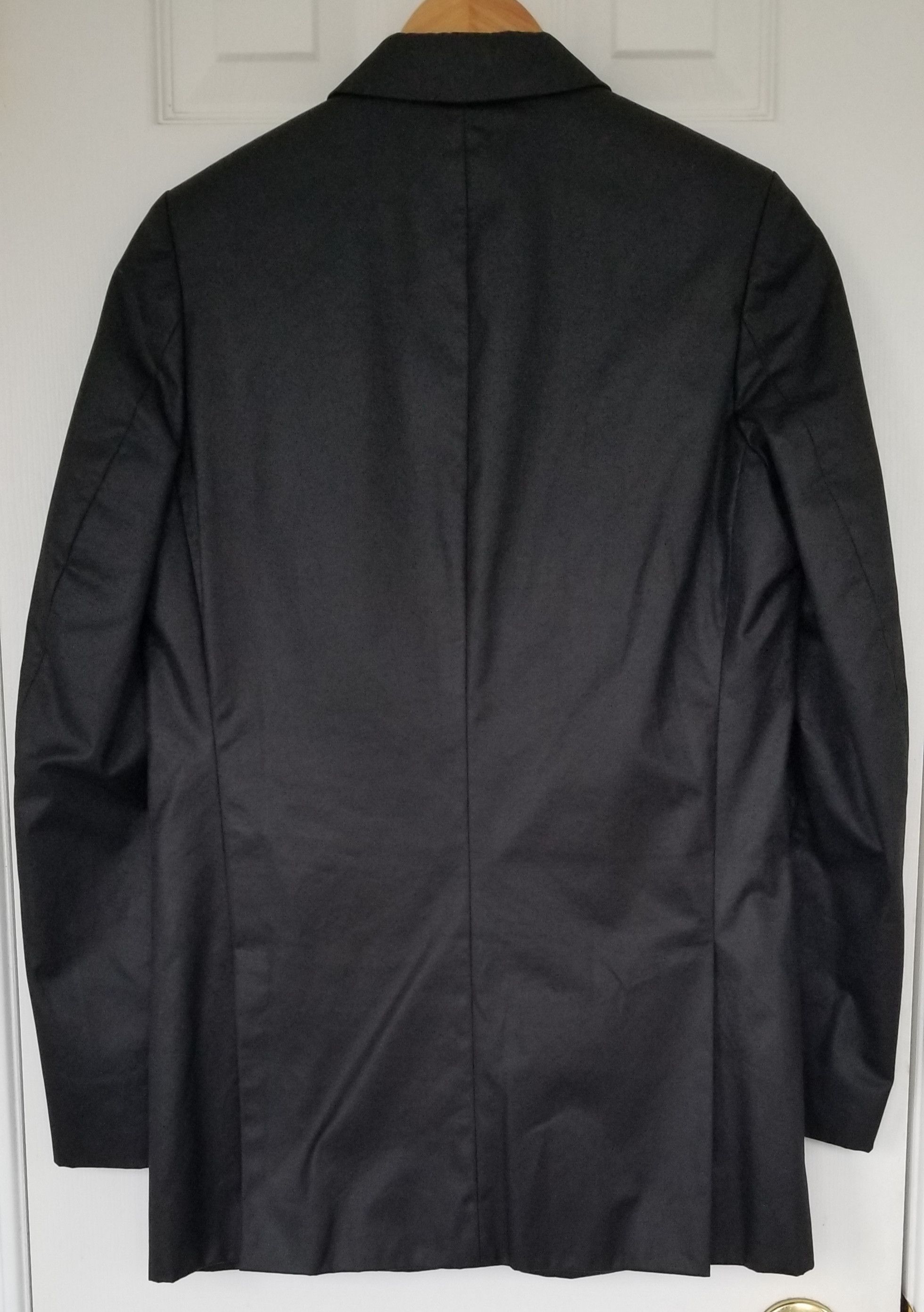Raf Simons Raf Simons Sateen Black Suit Jacket Blazer 44 XS Size 34R - 3 Thumbnail