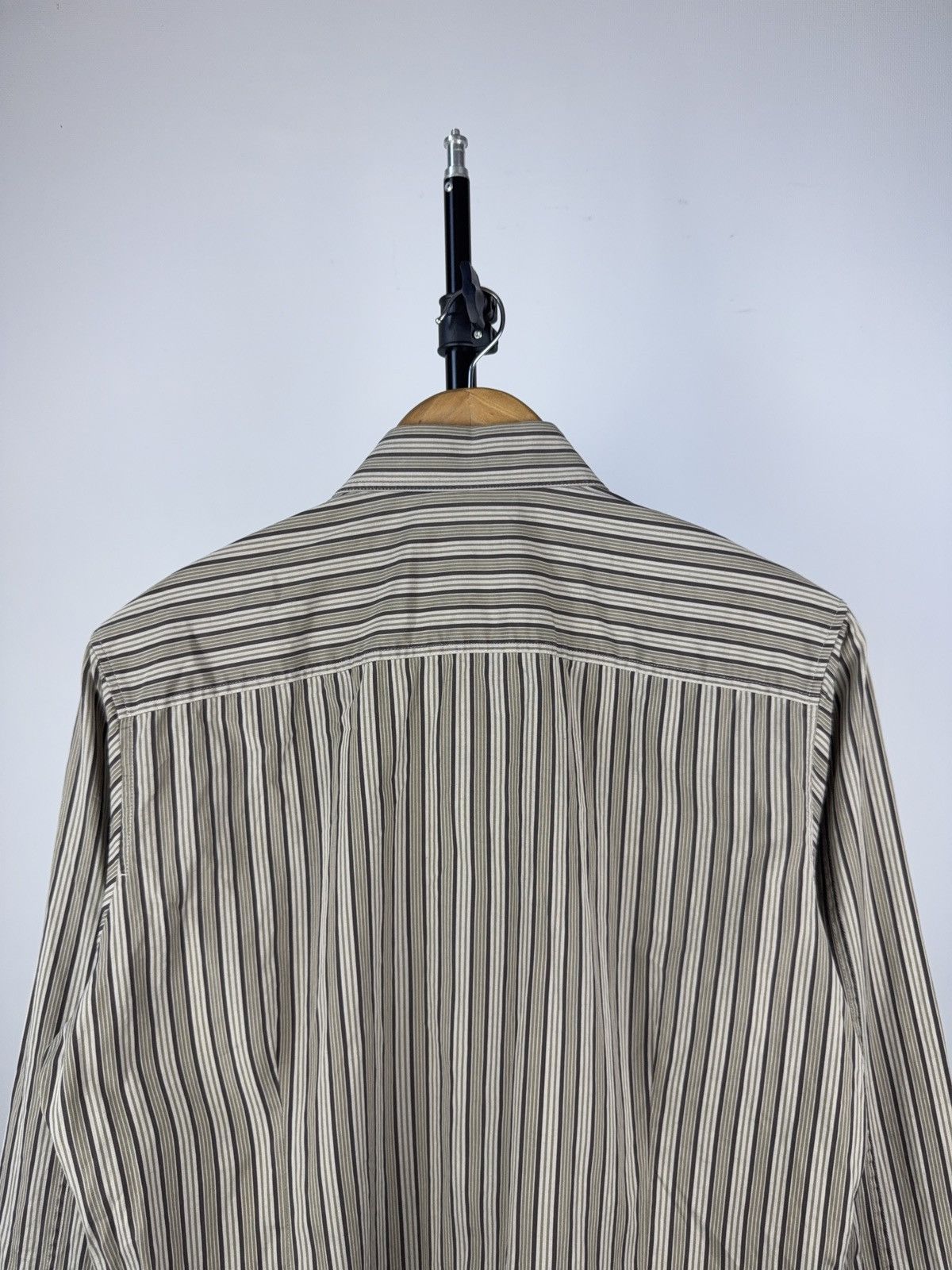 Hugo Boss Vintage 00s Luxury Hugo Boss Designer Striped pattern Shirt Size US M / EU 48-50 / 2 - 9 Thumbnail