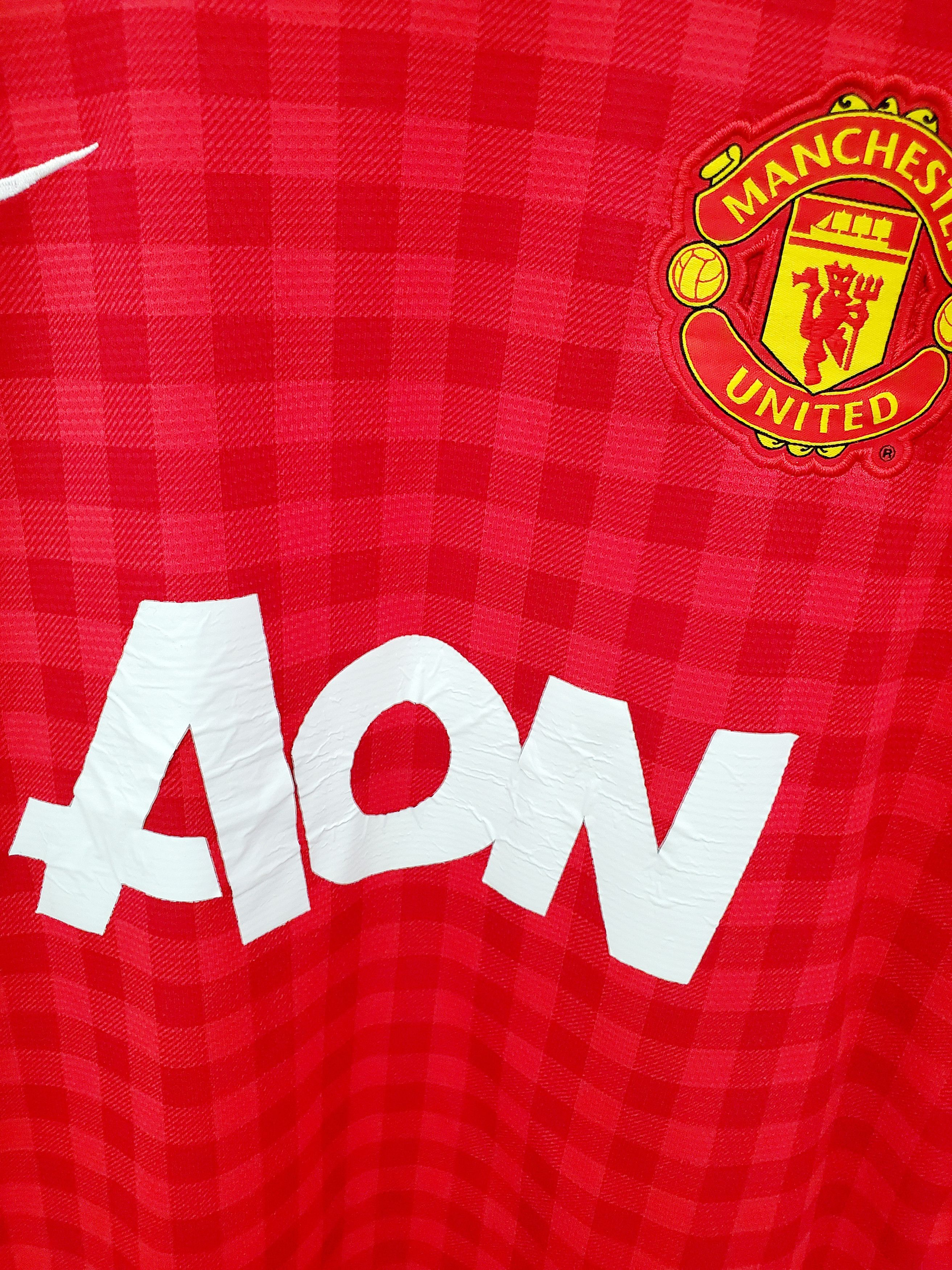 Nike 2012-13 Manchester United Home Jersey Scholes #22 L Size US L / EU 52-54 / 3 - 7 Thumbnail