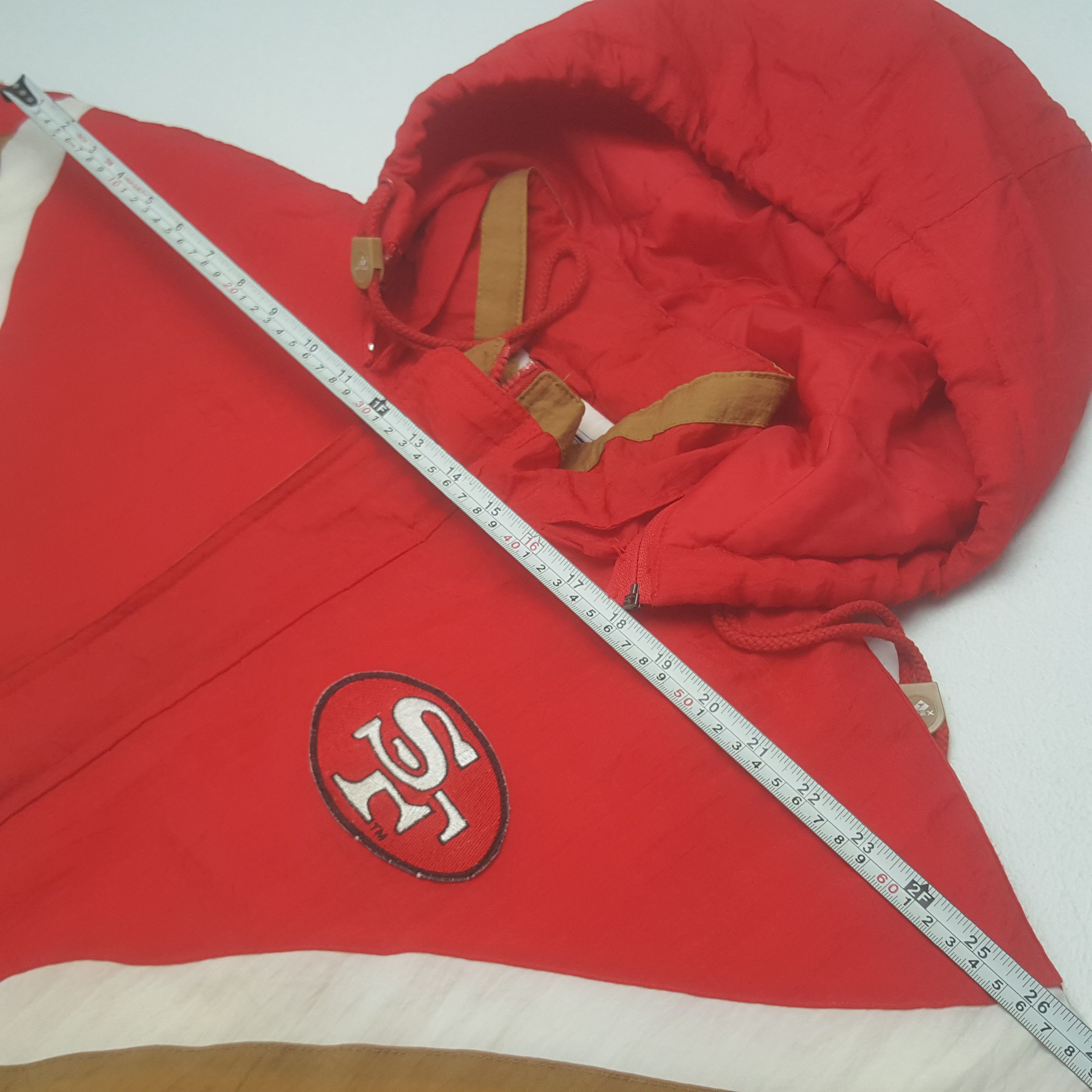NFL × Vintage Vintage San Francisco 49ers NFL Windbreaker Bomber Jacket Size US XXL / EU 58 / 5 - 9 Thumbnail