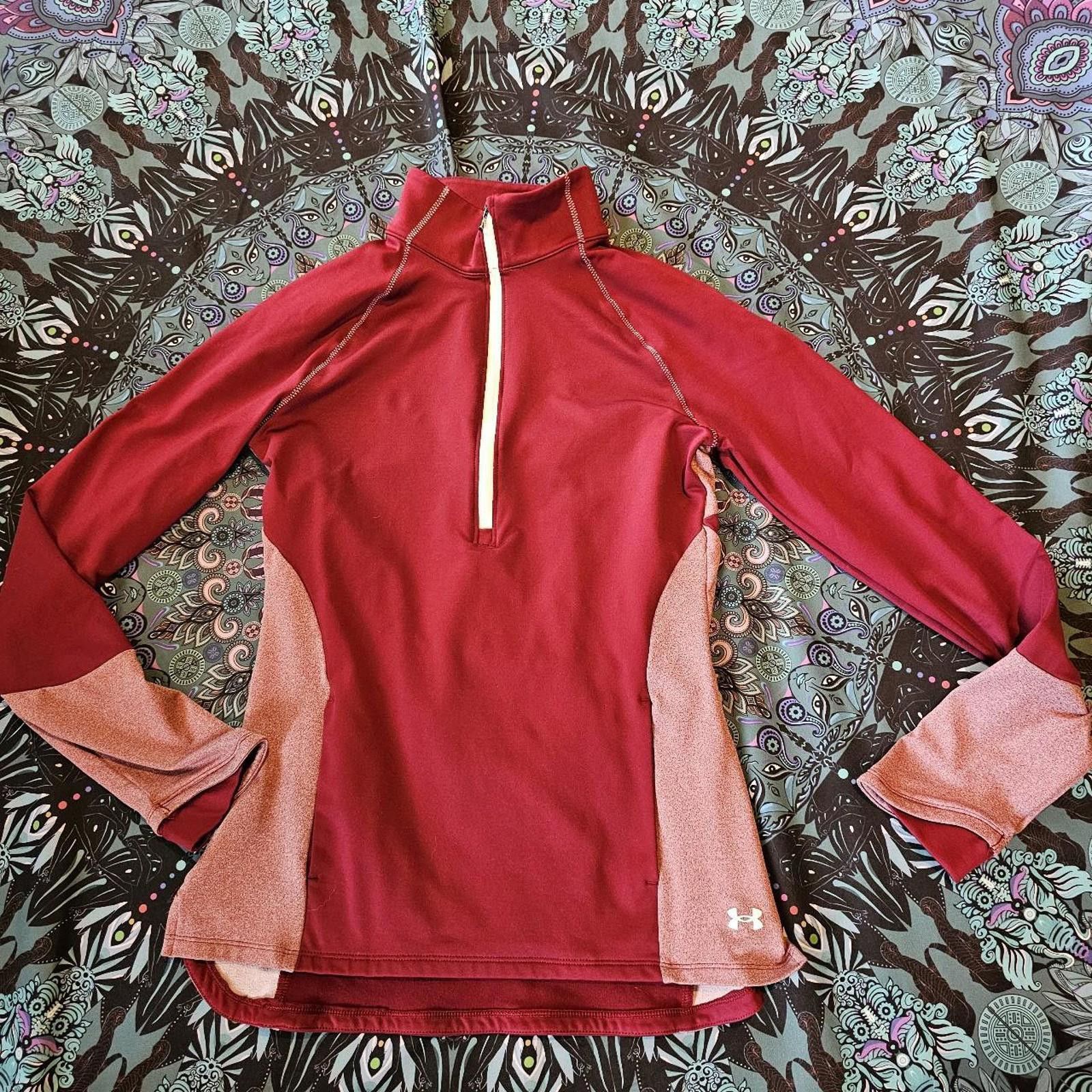 Under Armour Under Armour Women's Burgundy Pullover Size S / US 4 / IT 40 - 1 Thumbnail