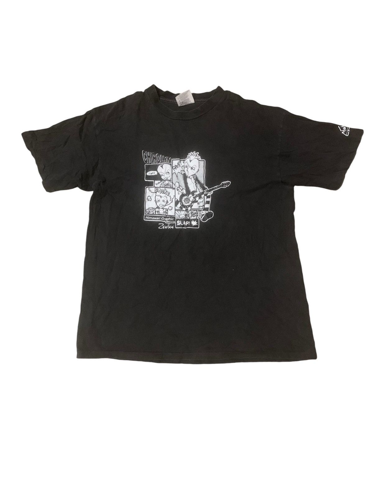 Band Tees × Seditionaries × Vintage Vintage 90’s Chirolyn Punk Band Guitarist Anime Tee Size US L / EU 52-54 / 3 - 1 Thumbnail