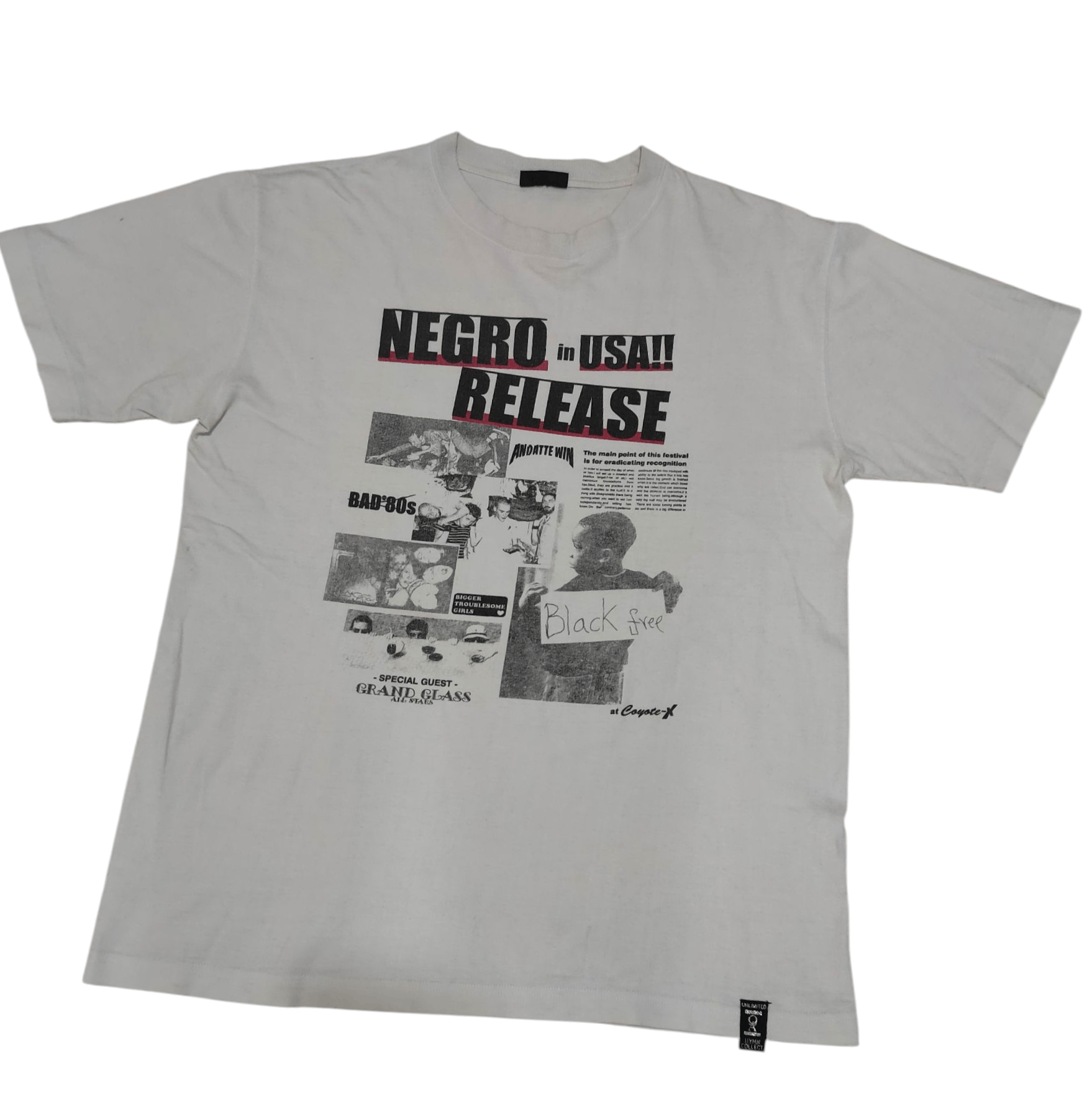 Vintage Vintage photo Tee Negro in USA release Size US L / EU 52-54 / 3 - 1 Thumbnail