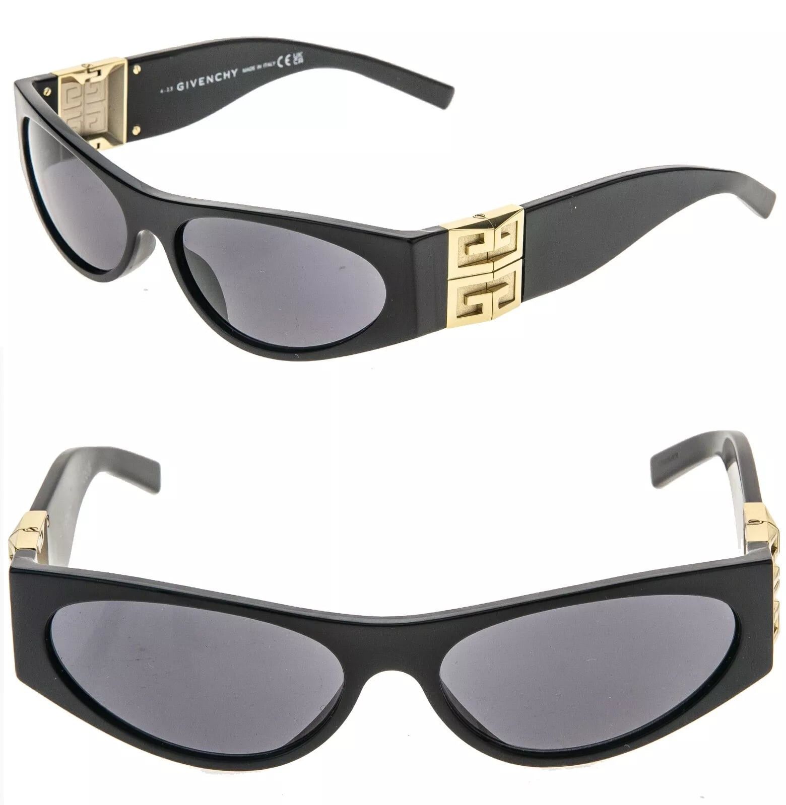 Givenchy GIVENCHY GV 4G Hinge 40055 Black Wrap GV40055I Sunglasses Size ONE SIZE - 1 Thumbnail