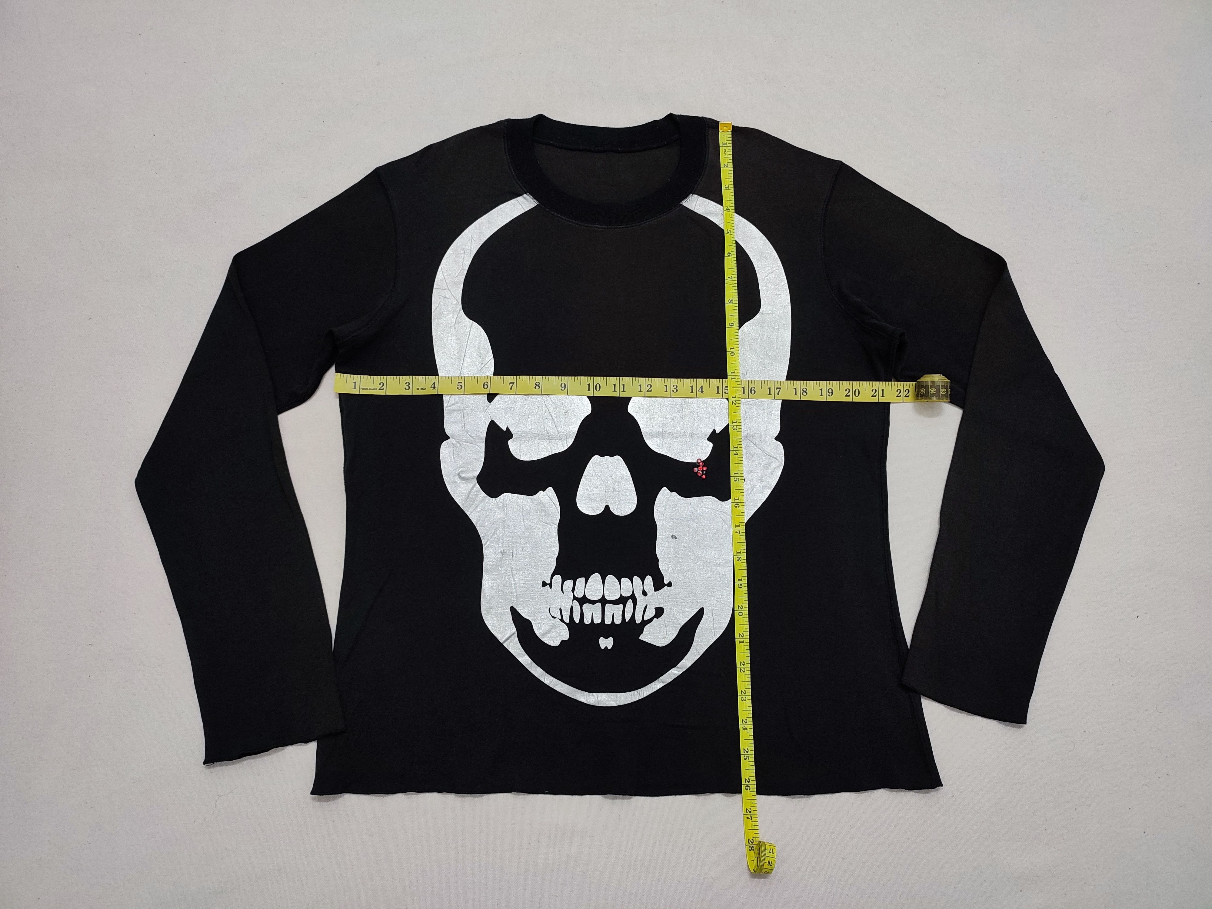Lucien Pellat-Finet Lucien Pellat-Finet Big Skull Long Sleeve Tee Size US M / EU 48-50 / 2 - 3 Thumbnail