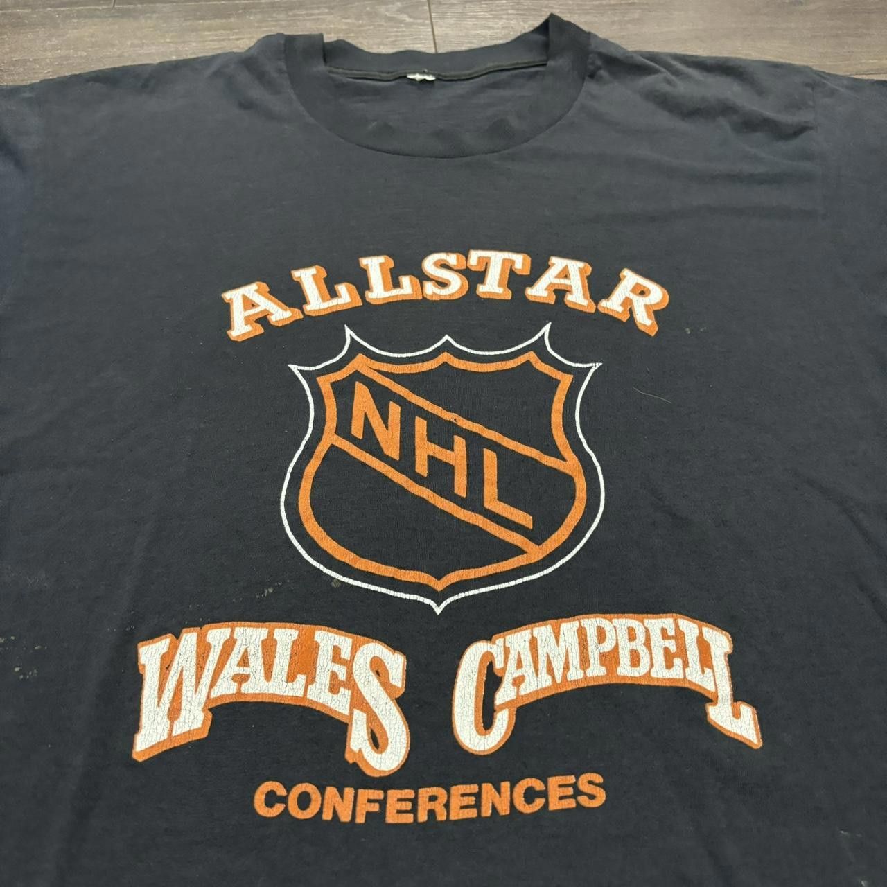 Designer Vintage Nhl All Star Game T Shirt 80s Large Size US M / EU 48-50 / 2 - 3 Thumbnail