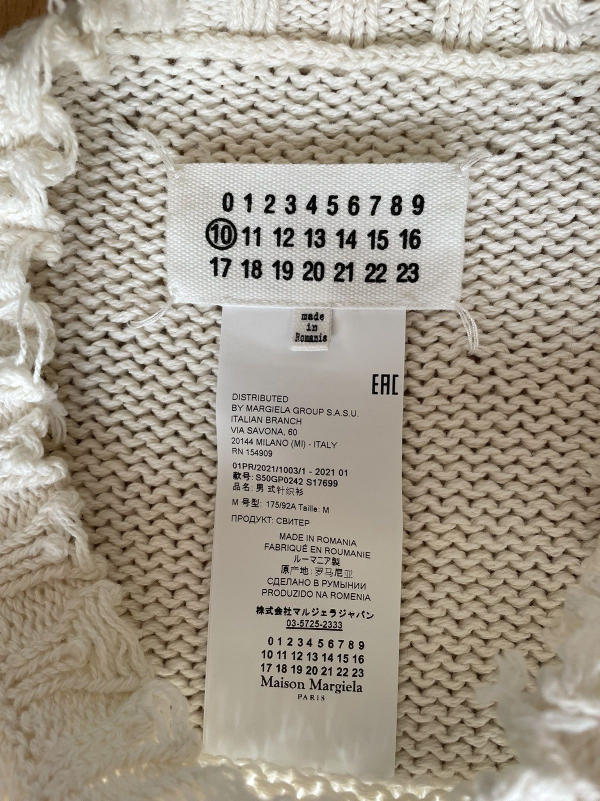 Maison Margiela Maison Margiela knitted sweater Size US M / EU 48-50 / 2 - 6 Thumbnail