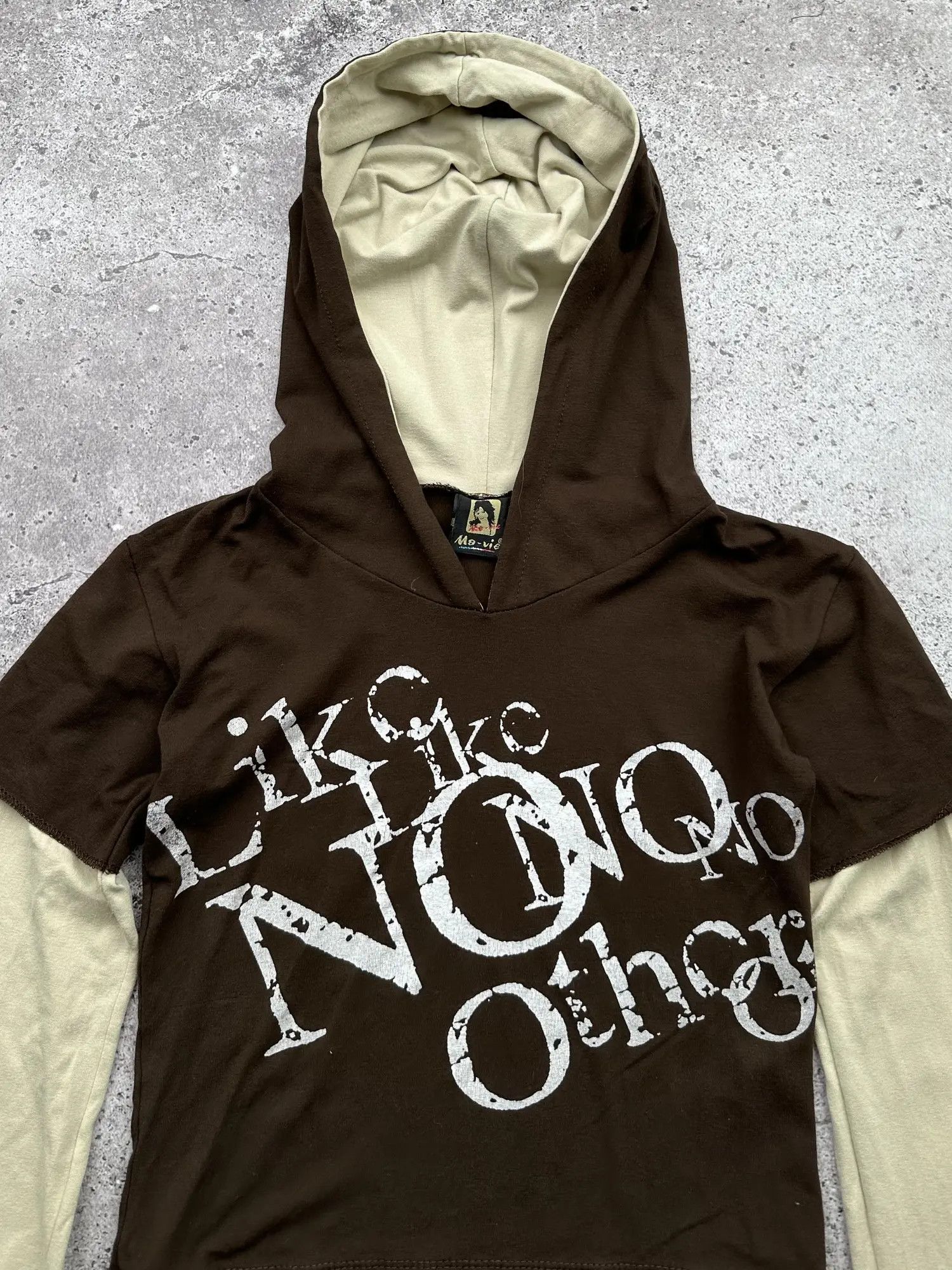 Japanese Brand Vintage Cropped Retro Style Hoodie C64(V516)(E8) Size XS / US 0-2 / IT 36-38 - 2 Thumbnail