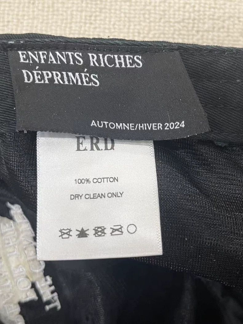 Enfants Riches Deprimes ENFANTS RICHES DEPRIMES Alphabet embroidered cotton cap Size ONE SIZE - 5 Thumbnail