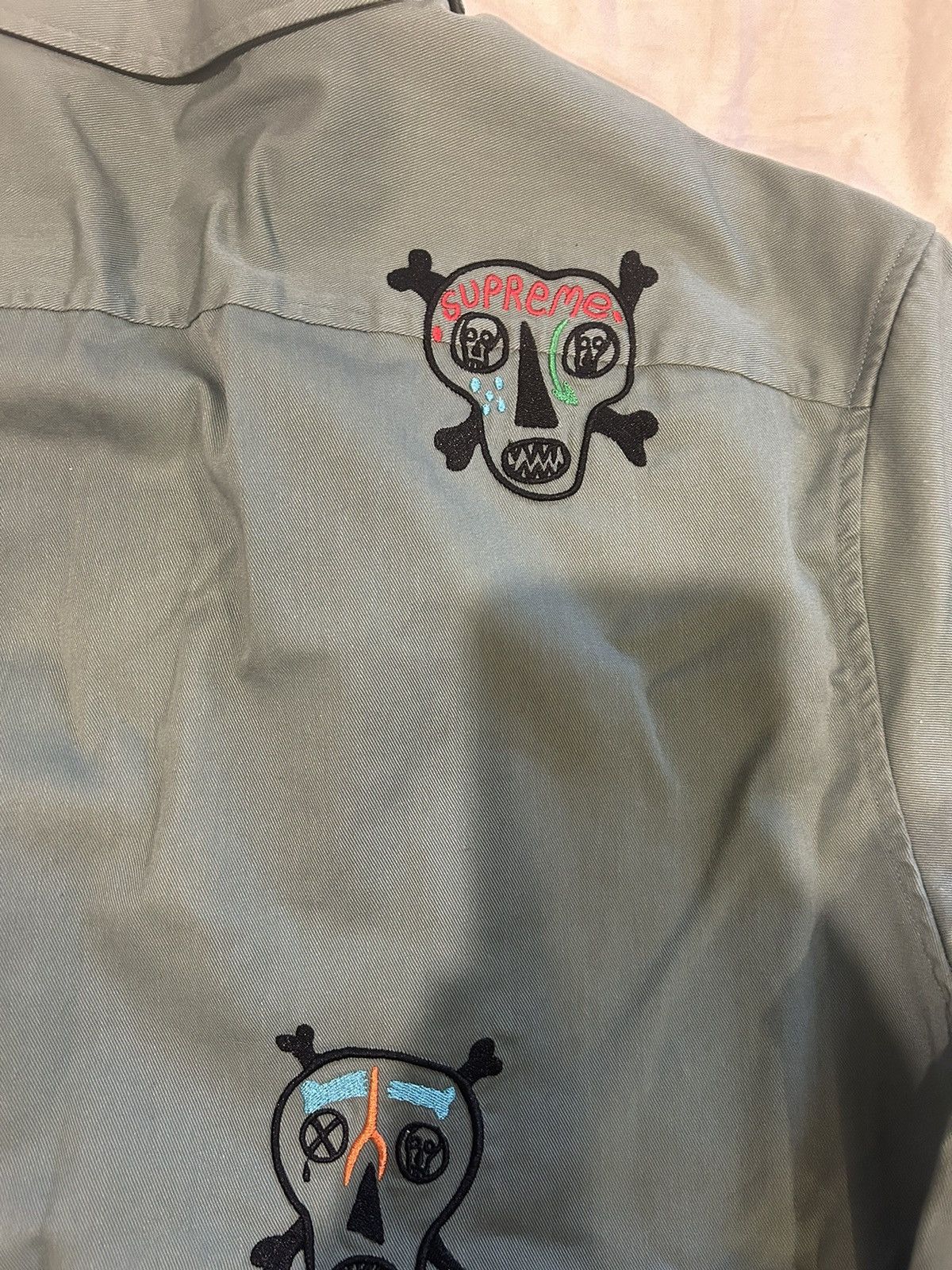 Supreme Supreme skull embroidery Size US XL / EU 56 / 4 - 6 Thumbnail