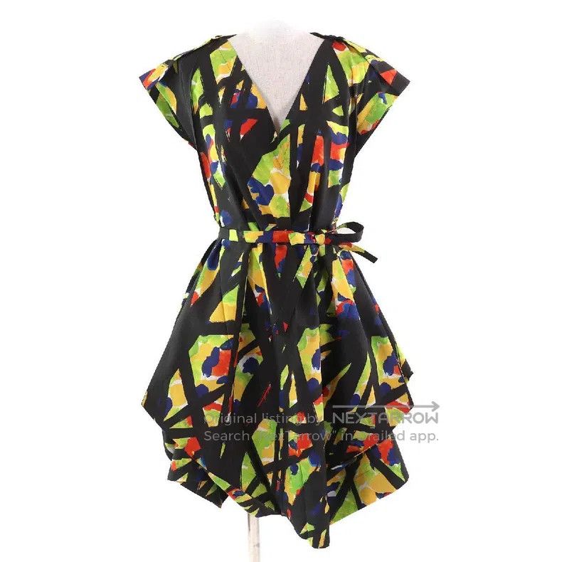 Issey Miyake Issey Miyake Color-block Dress Size M / US 6-8 / IT 42-44 - 1 Thumbnail