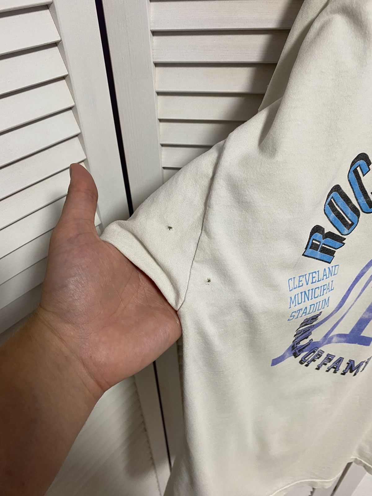 Rap Tees 1995s Rock Hall Concert Tee Single Stitch Vintage USA Rare Size US XL / EU 56 / 4 - 9 Thumbnail