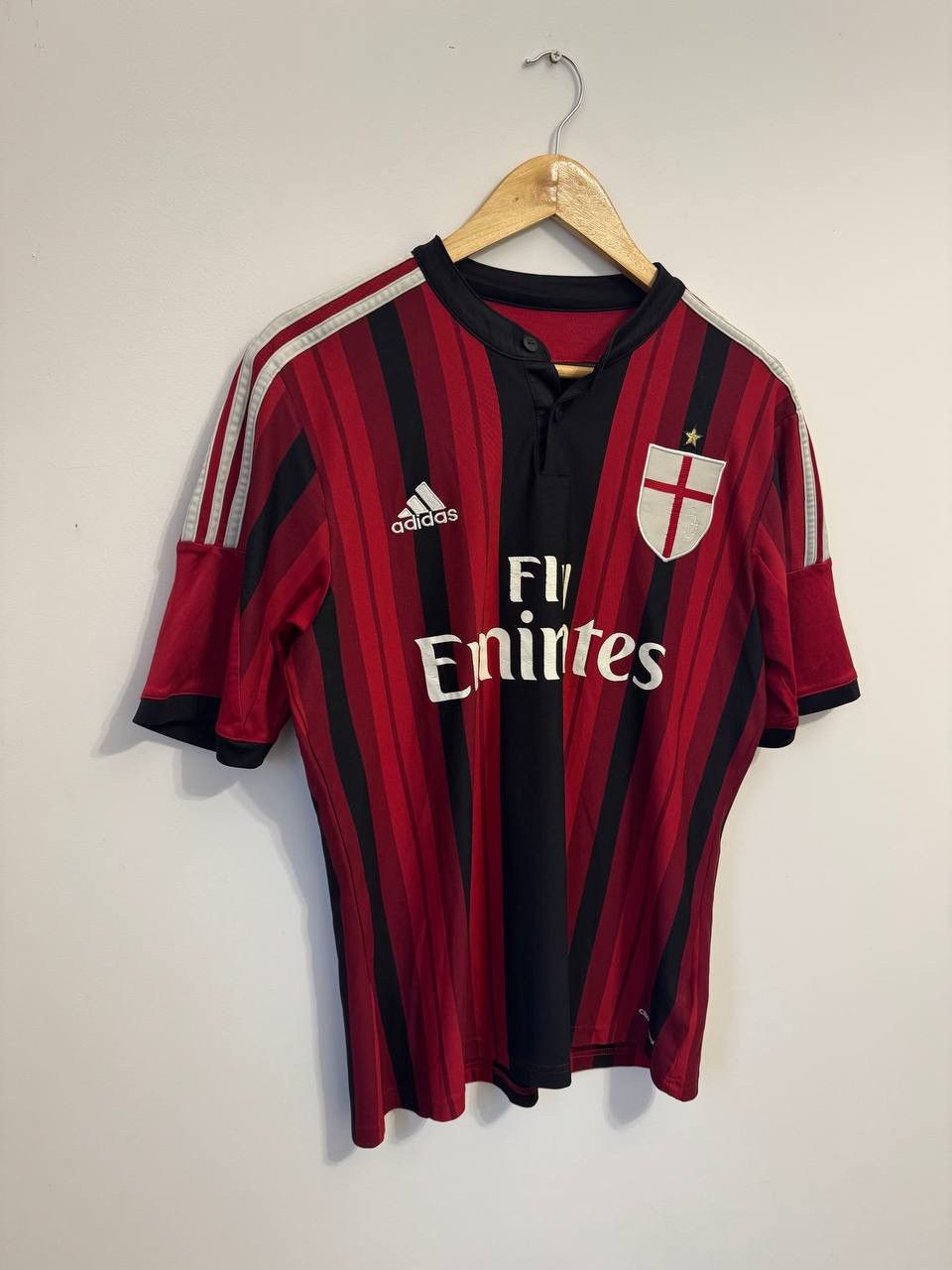 Adidas × Vintage Adidas Vintage Jersey Milano Torres Home Size US M / EU 48-50 / 2 - 2 Thumbnail