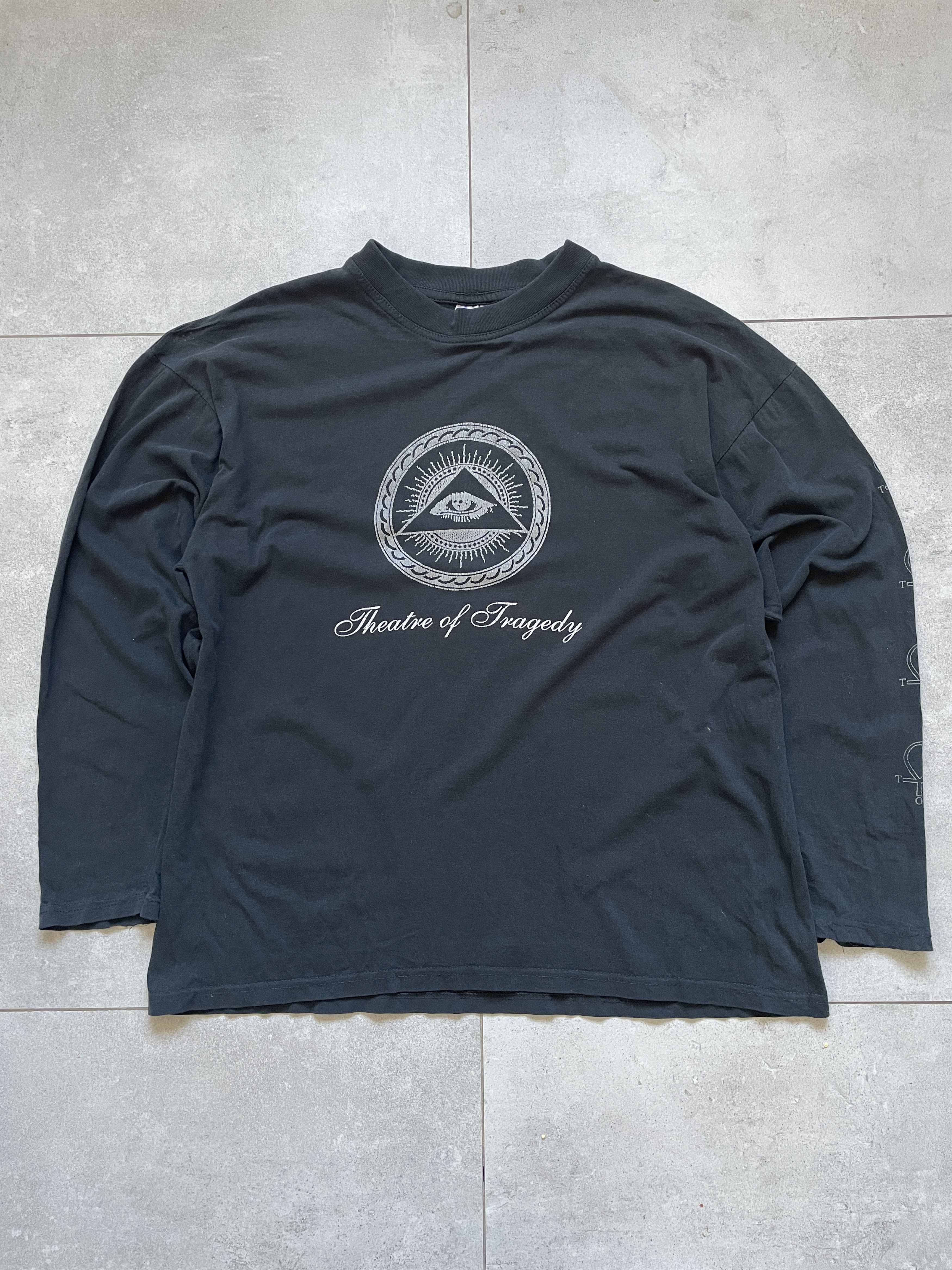 Vintage VINTAGE 90S THEATHRE OF TRAGEDY TRASH LONGSLEEVE Size US L / EU 52-54 / 3 - 2 Thumbnail