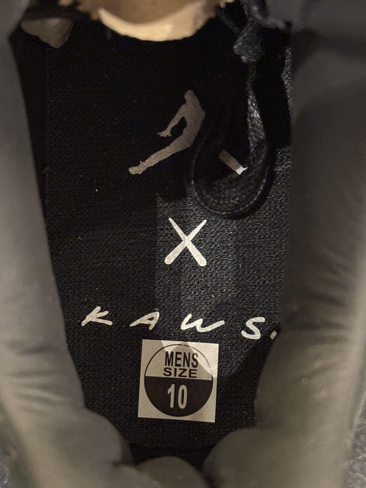Jordan Brand Jordan 4 Retro ‘Kaws Black’ Size US 10 / EU 43 - 12 Thumbnail