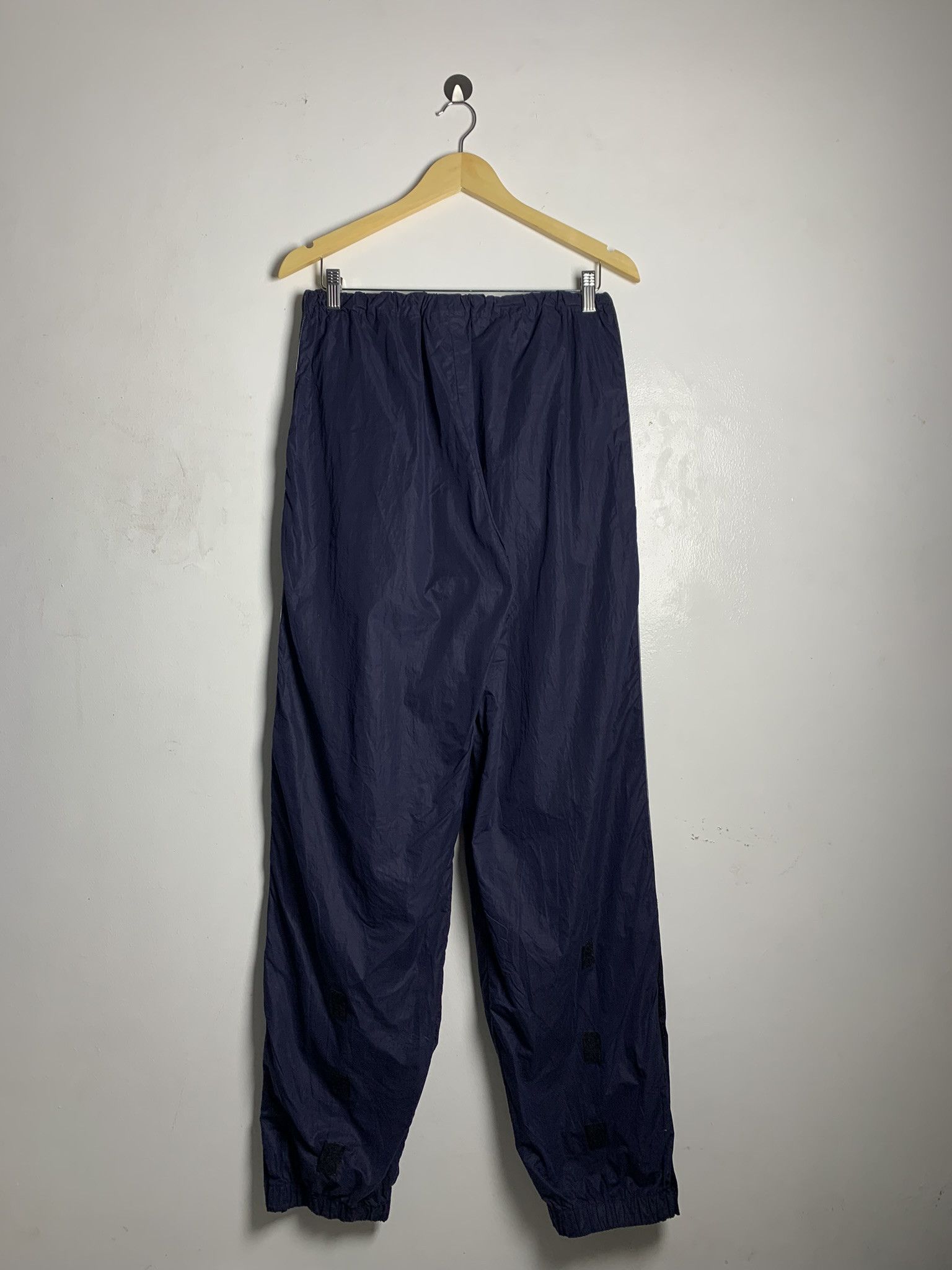 90'S Umbro Warm-Up Pants, Nylon, Shaka Shaka Pants, Men's Size Medium, Vintage polyester blue type Vintage Second Hand