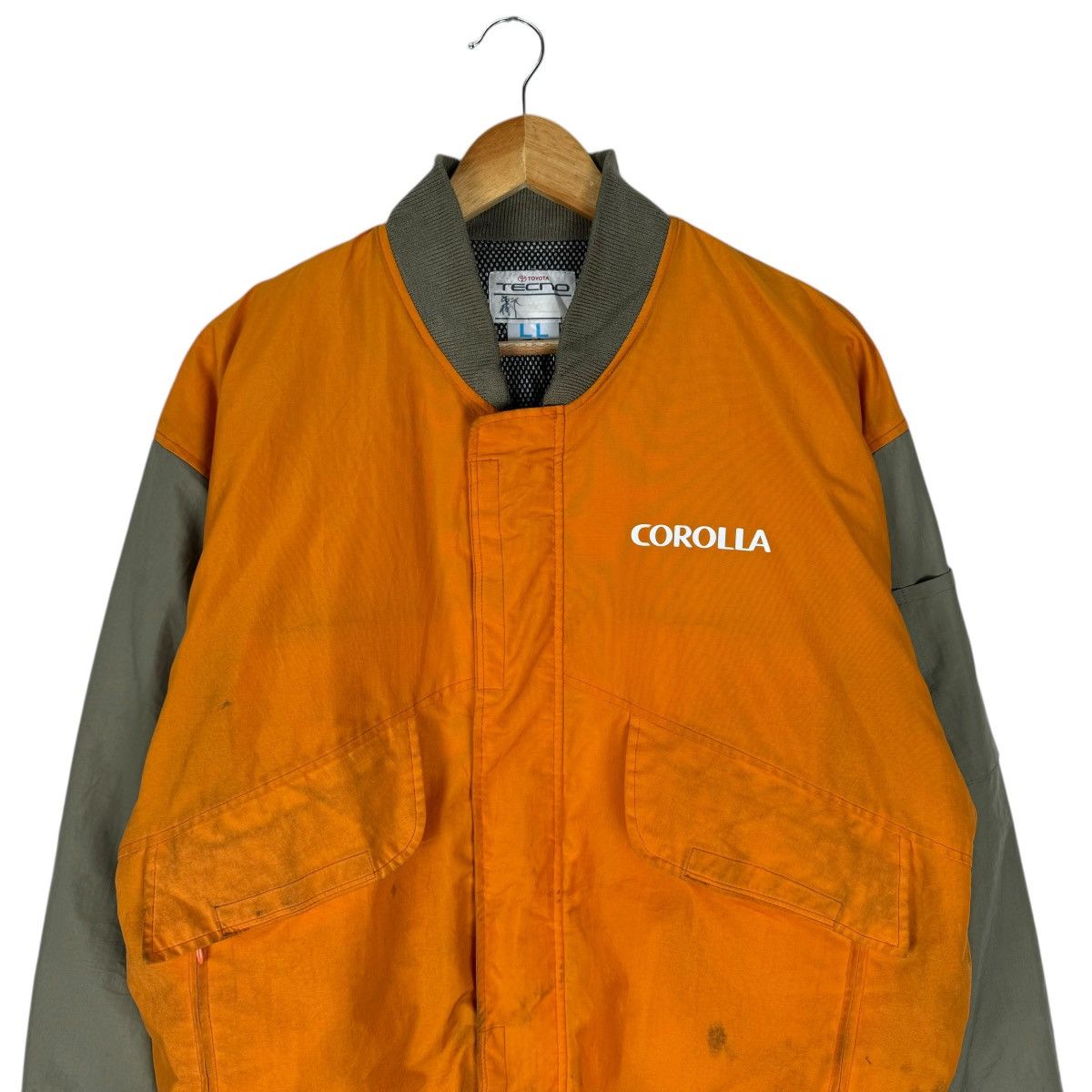 Japanese Brand ☀️TOYOTA COROLLA RACING MA-1 BOMBER JACKET Size US L / EU 52-54 / 3 - 3 Thumbnail