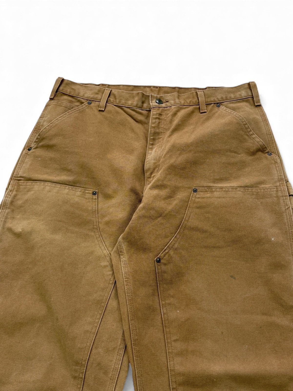 Carhartt Vintage Carhartt Double Knee Brown Baggy Pants Size US 34 / EU 50 - 10 Thumbnail